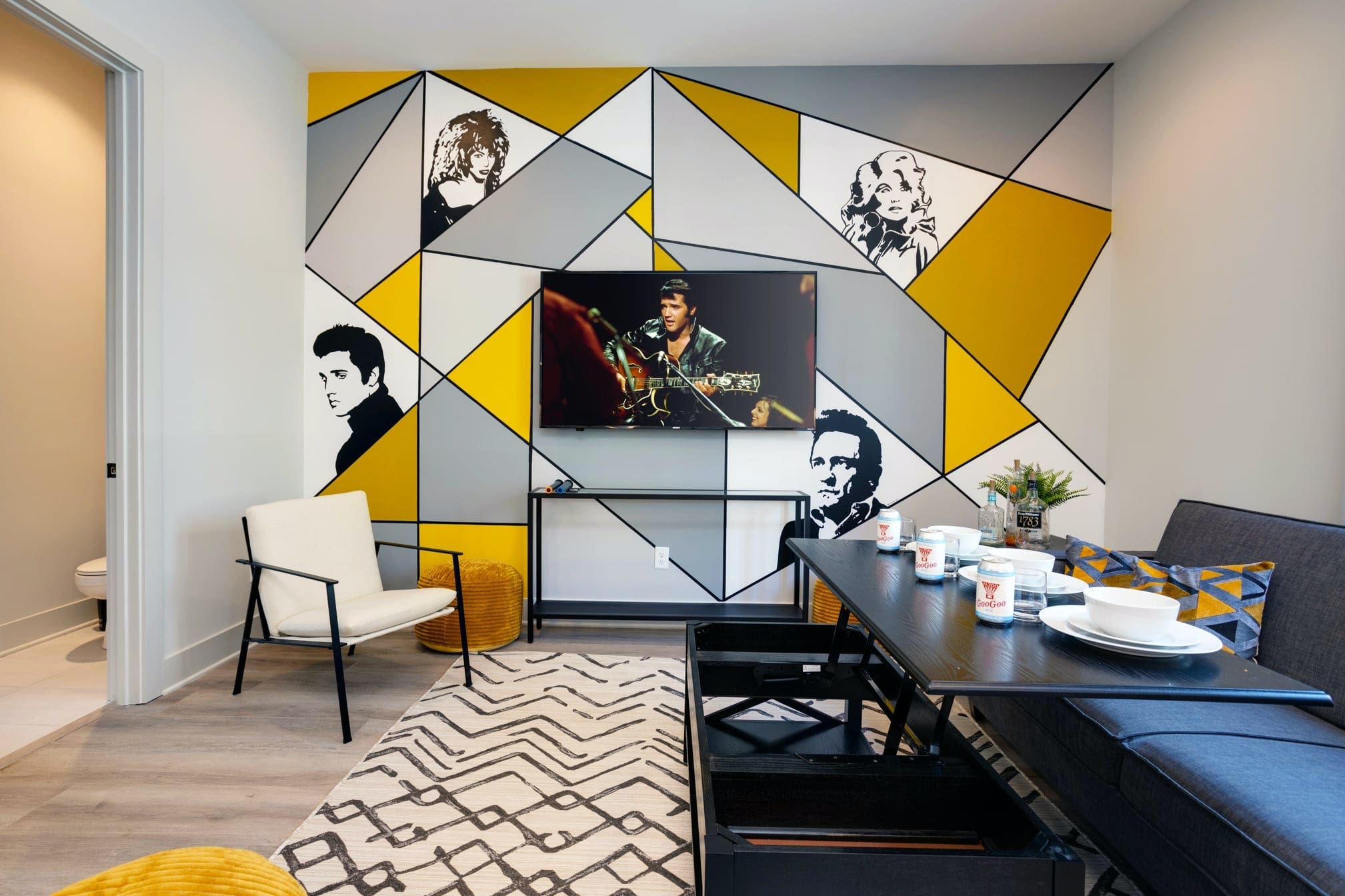 House Cumberland Nashville Nashville 3: Spacious 4-Bedroom Apartment with Rooftop Bar, Nashville