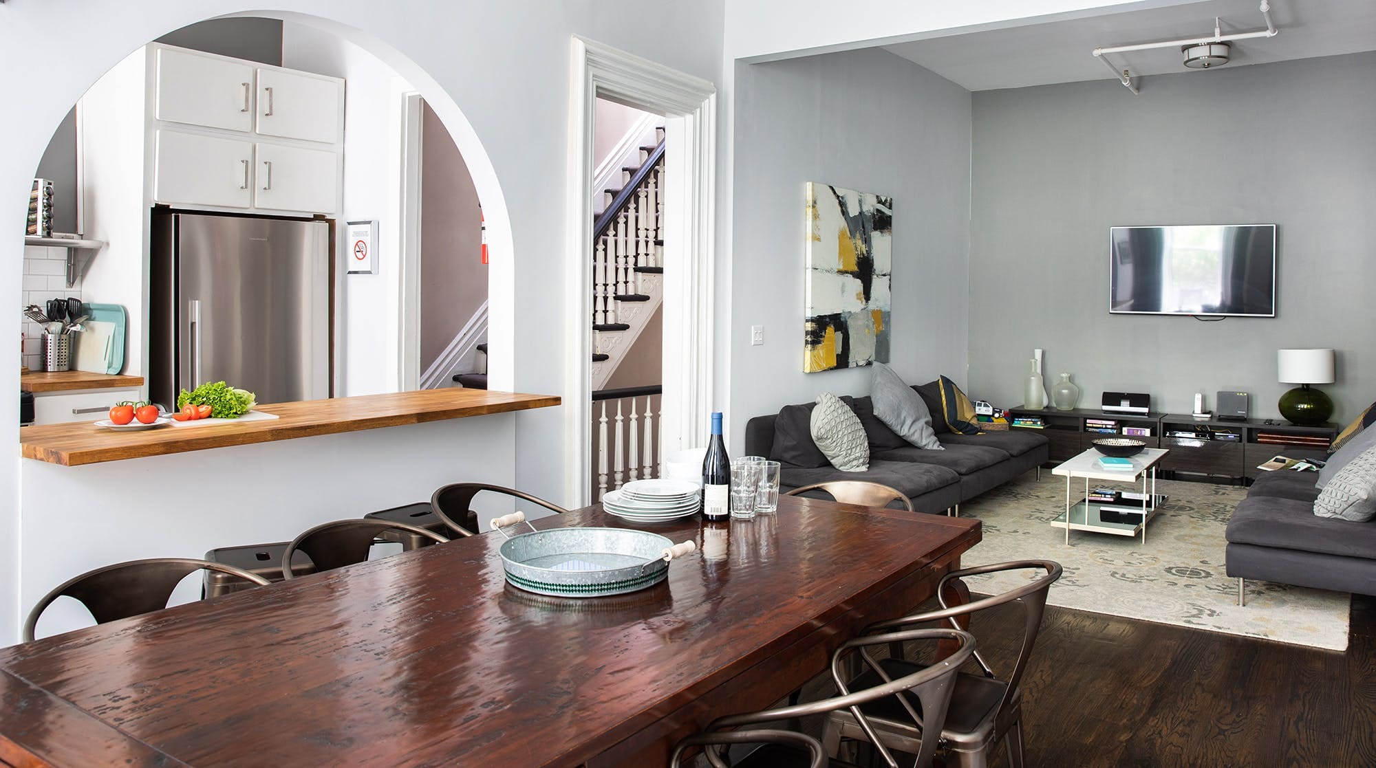 House Gotham Hell’s Kitchen Hell’s Kitchen: Chic 4-Bedroom Townhouse in Vibrant Hell’s Kitchen, New York