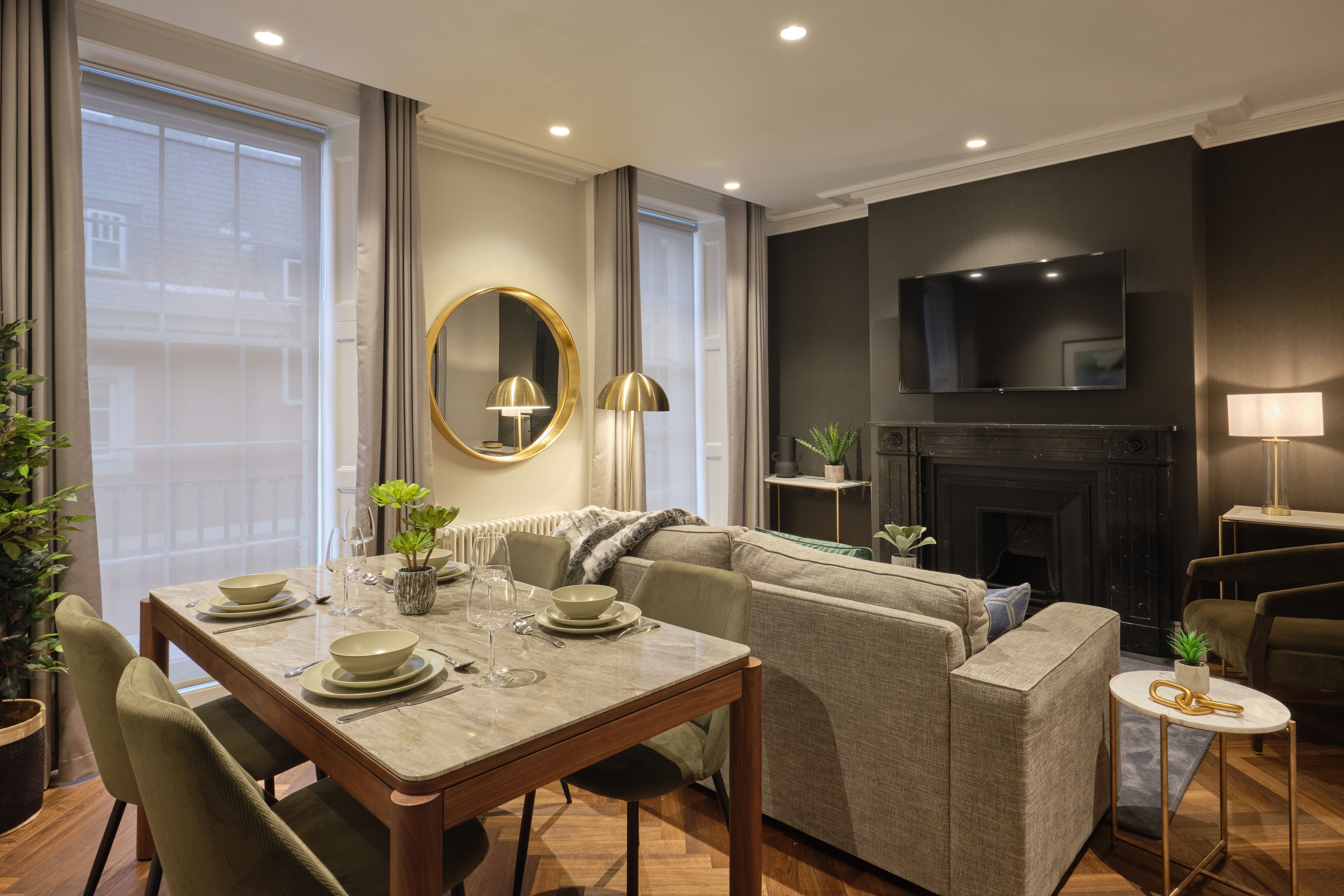 House Grosvenor Mayfair Mayfair 33: Chic 1-Bedroom Apartment with Stylish Interiors, Mayfair