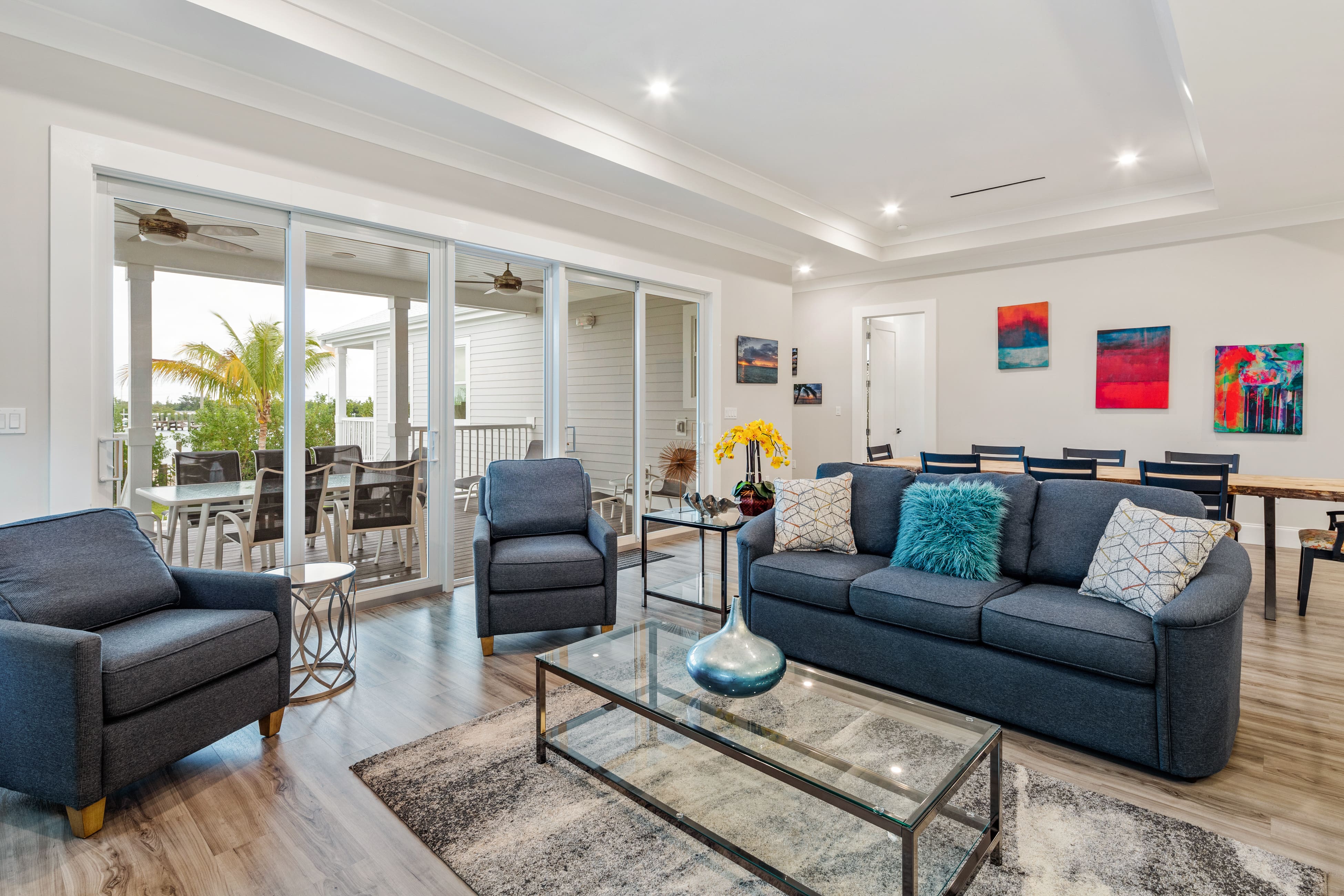 House Gumbo Limbo Key West: Luxury 4-Bedroom Villa with Seaview and Private Dock, Florida Keys