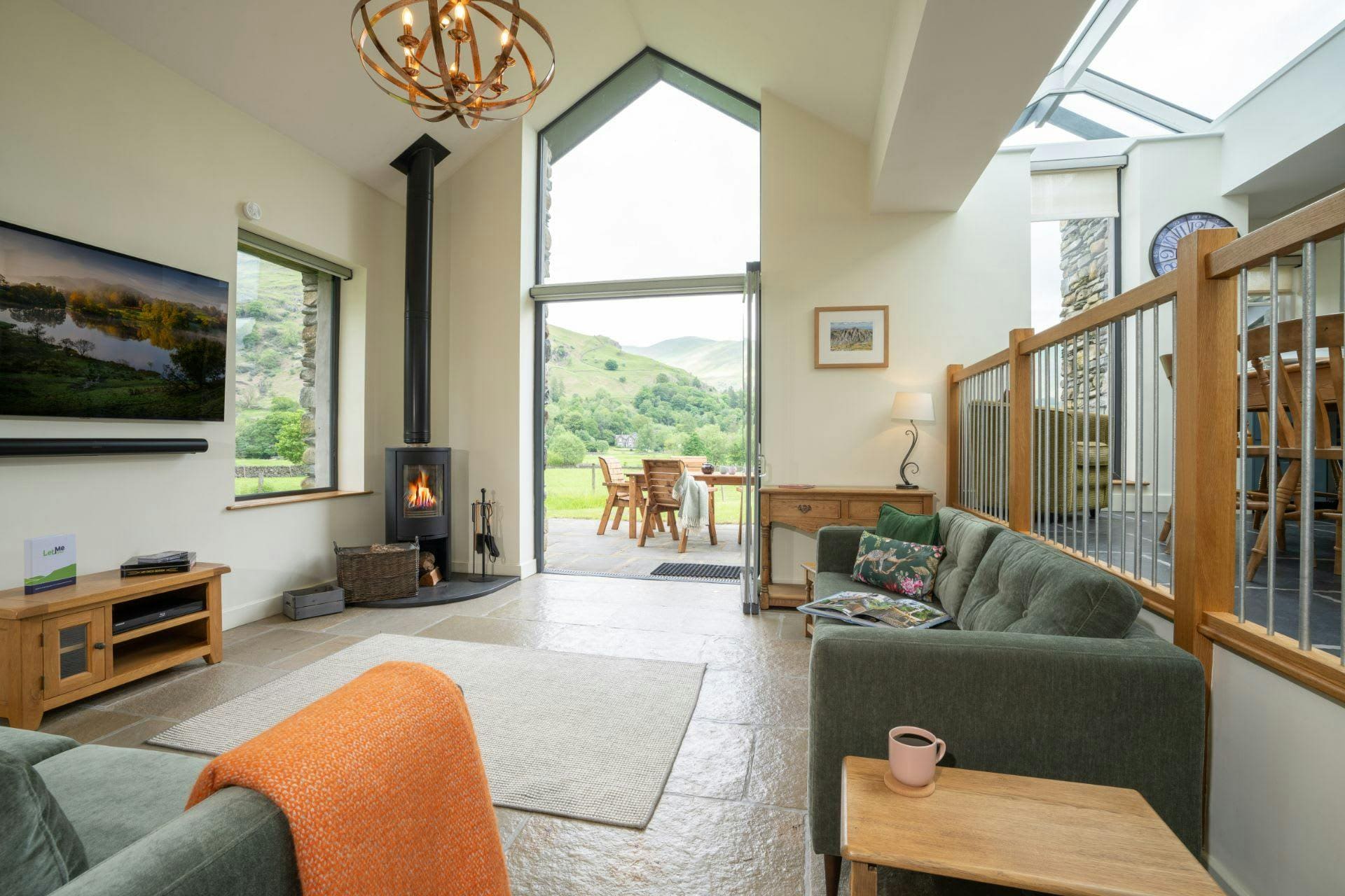 House Herdwick Grasmere: Charming 3-Bedroom House with Countryside Views, The Lake District