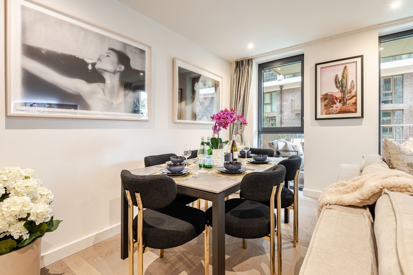 House Hermitage Wapping: Elegant 2-Bedroom Apartment with Balcony, Wapping