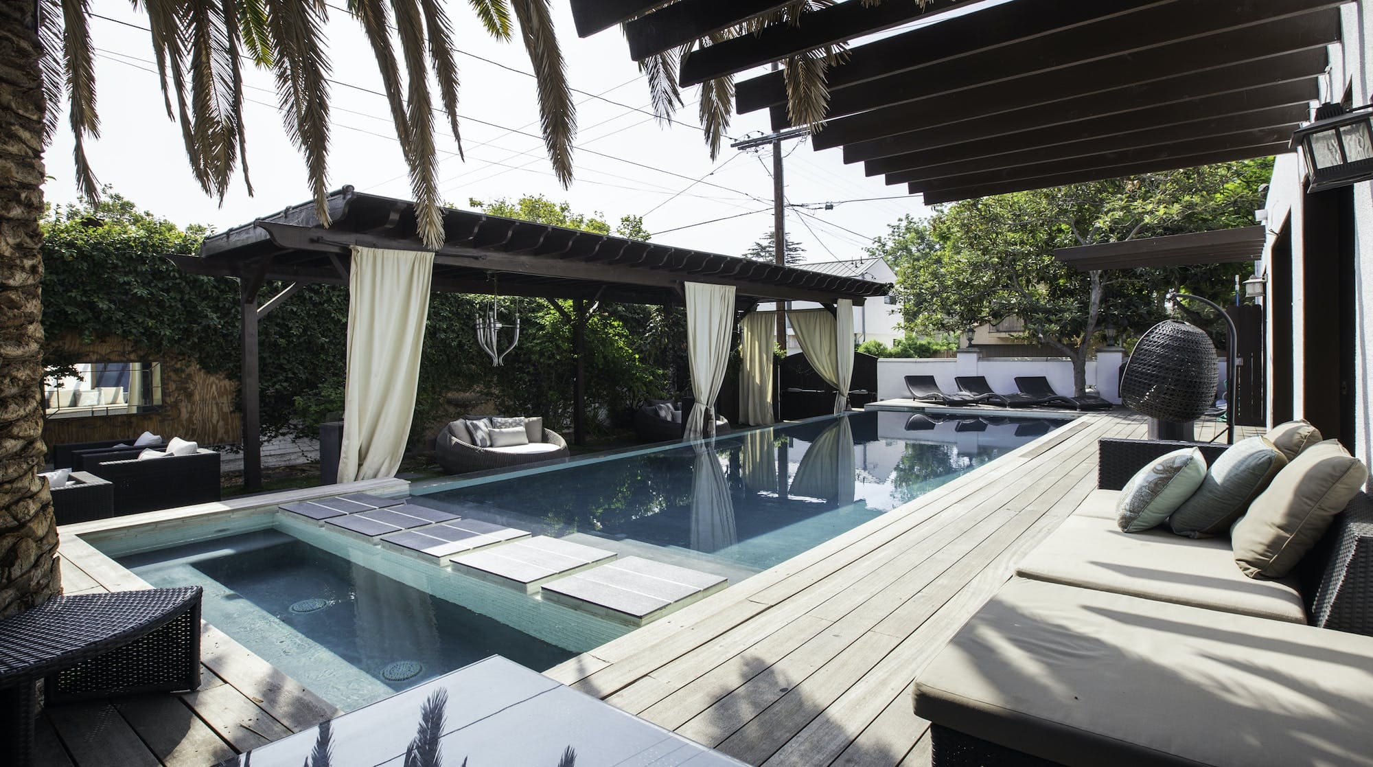 House Jacaranda Beverly Grove Beverly Grove: Luxury 4-Bedroom Villa with Hot Tub and Pool, Beverly Grove