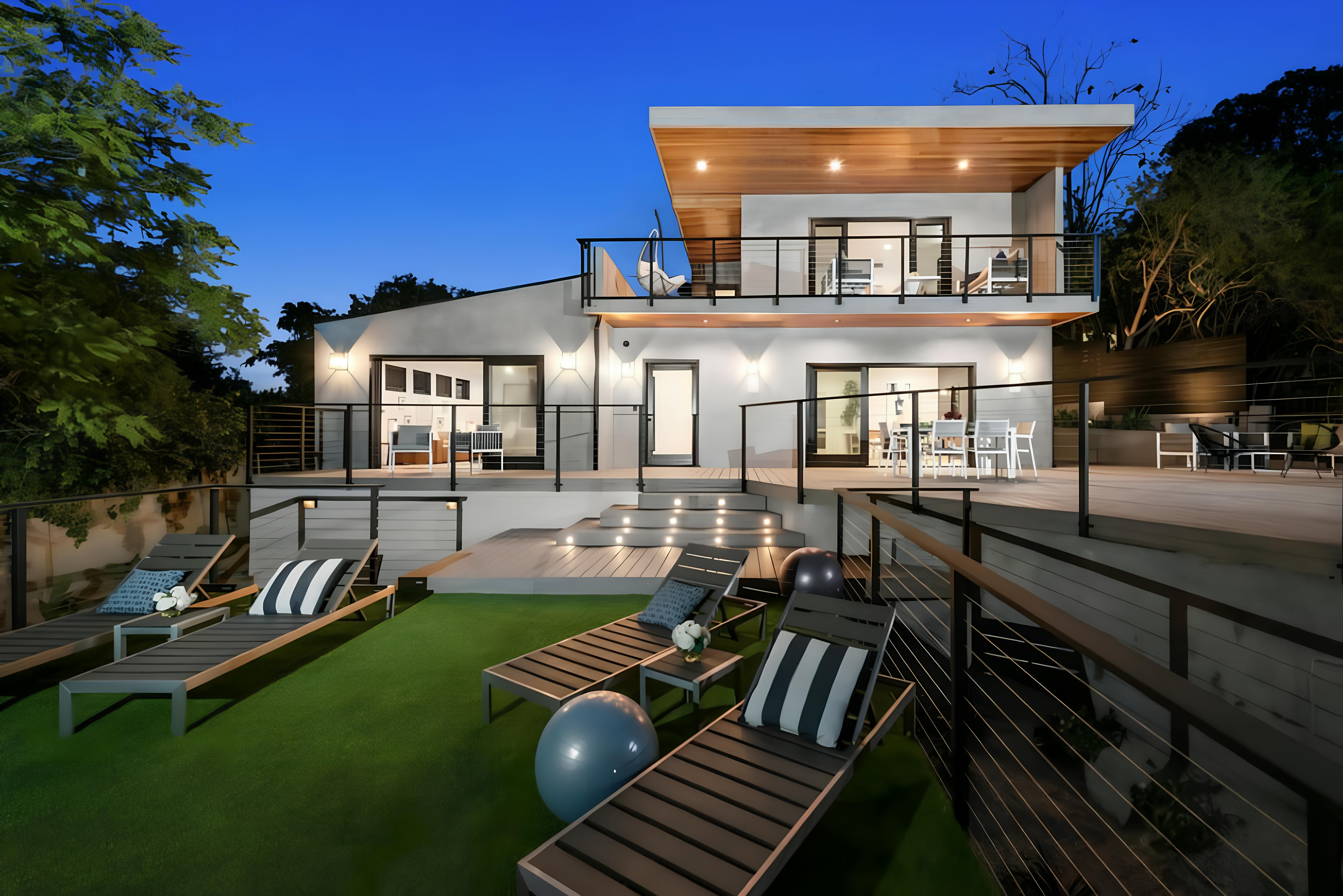 House Laurelwood Studio City: Luxury 3-Bedroom House with Rooftop Terrace, Studio City