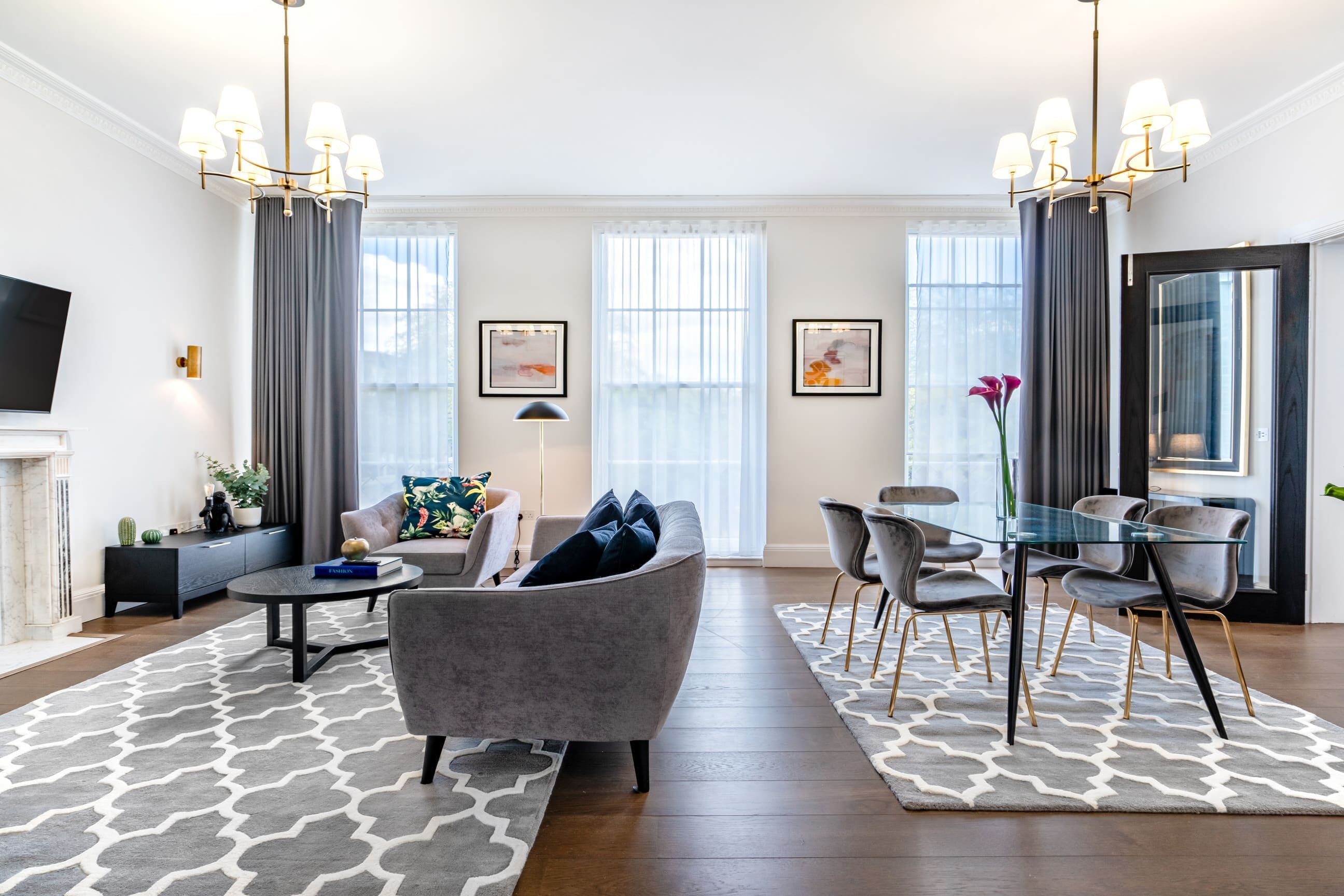 House Lincoln Holborn Holborn 2: Luxury 2-Bedroom Apartment with Tennis Court, Holborn, London