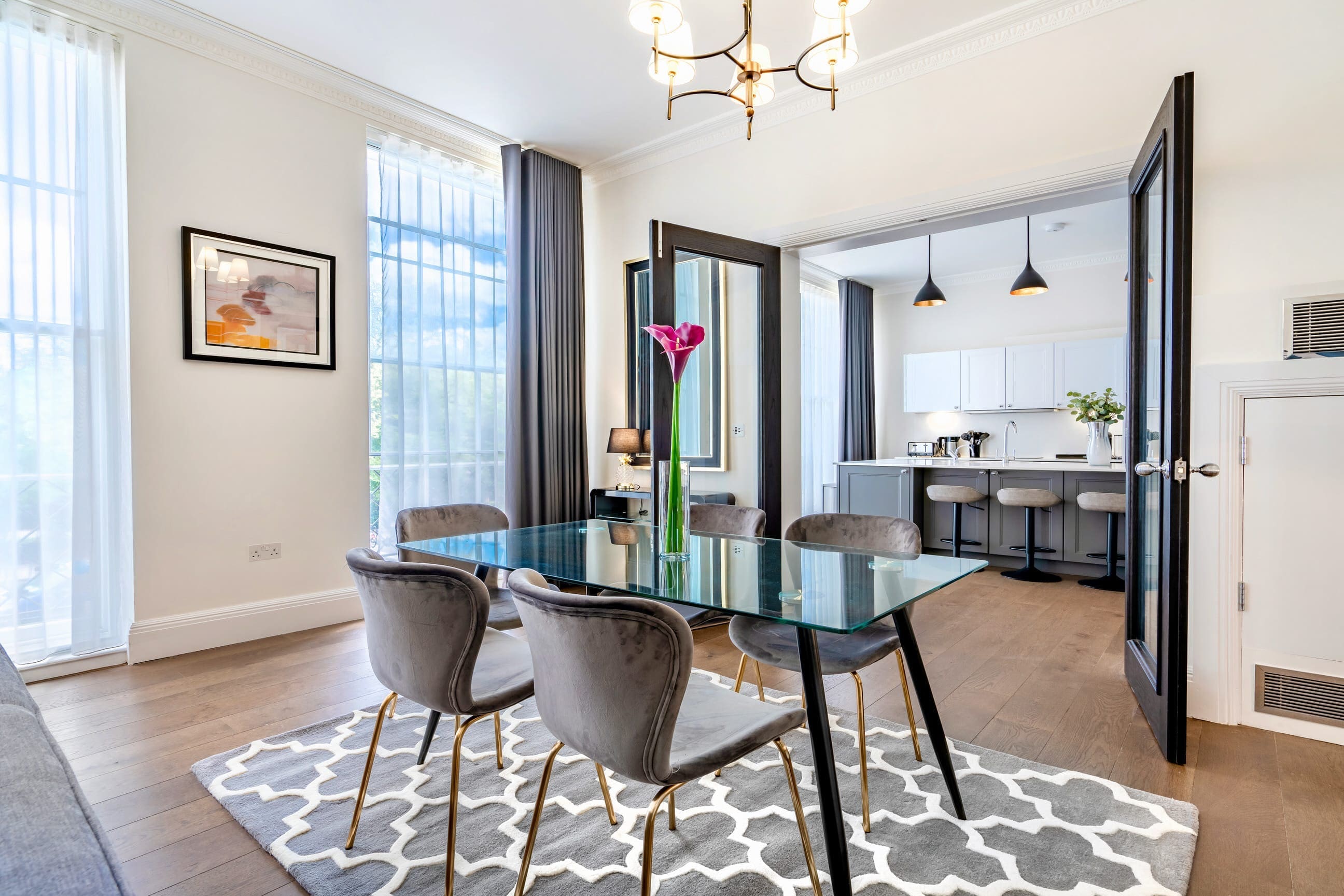 House Lincoln Holborn Holborn 2: Luxury 2-Bedroom Apartment with Tennis Court, Holborn, London