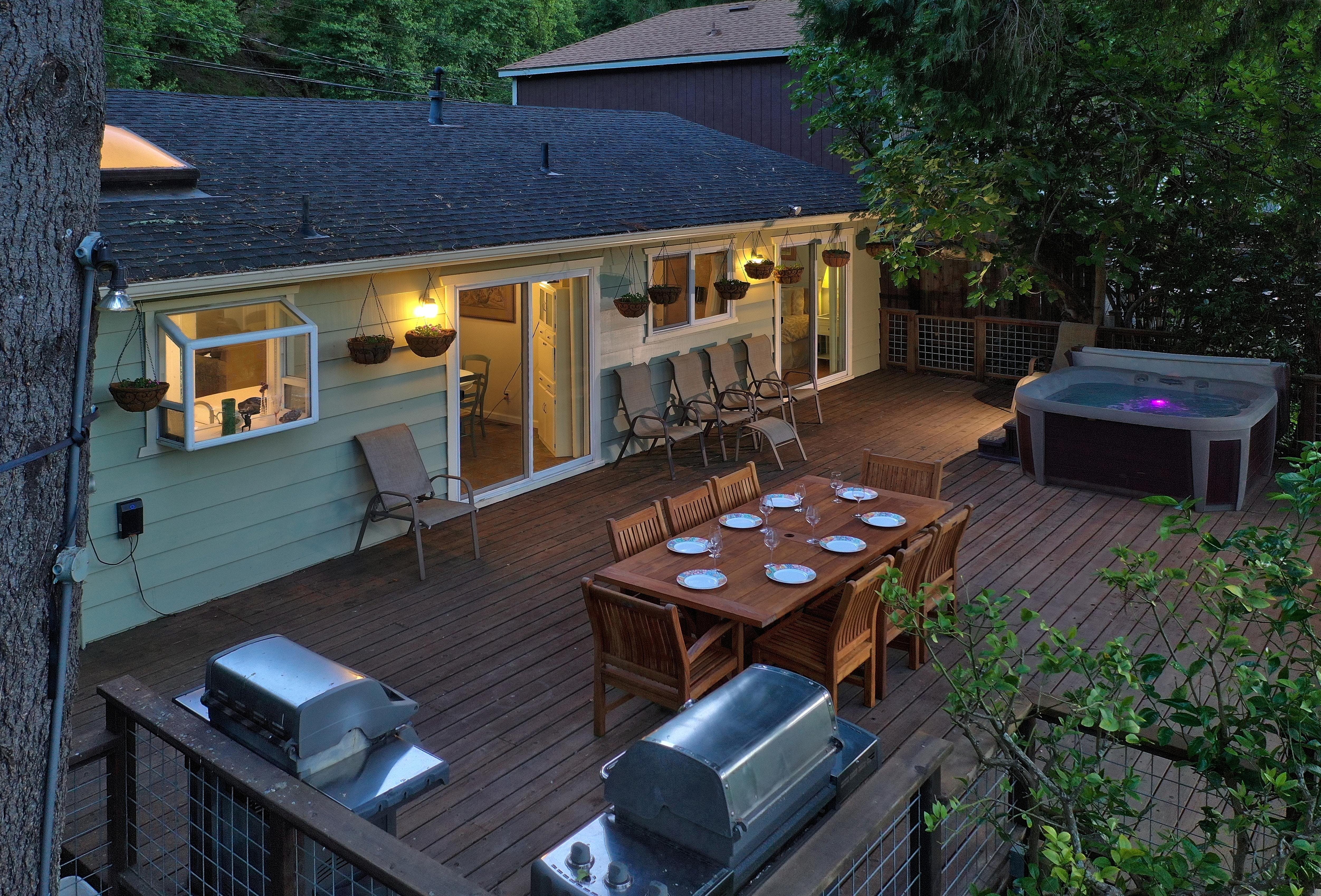 House Madrone Sonoma Sonoma Valley: Luxurious 3-Bedroom Apartment with Private Lake Access, Sonoma Valley