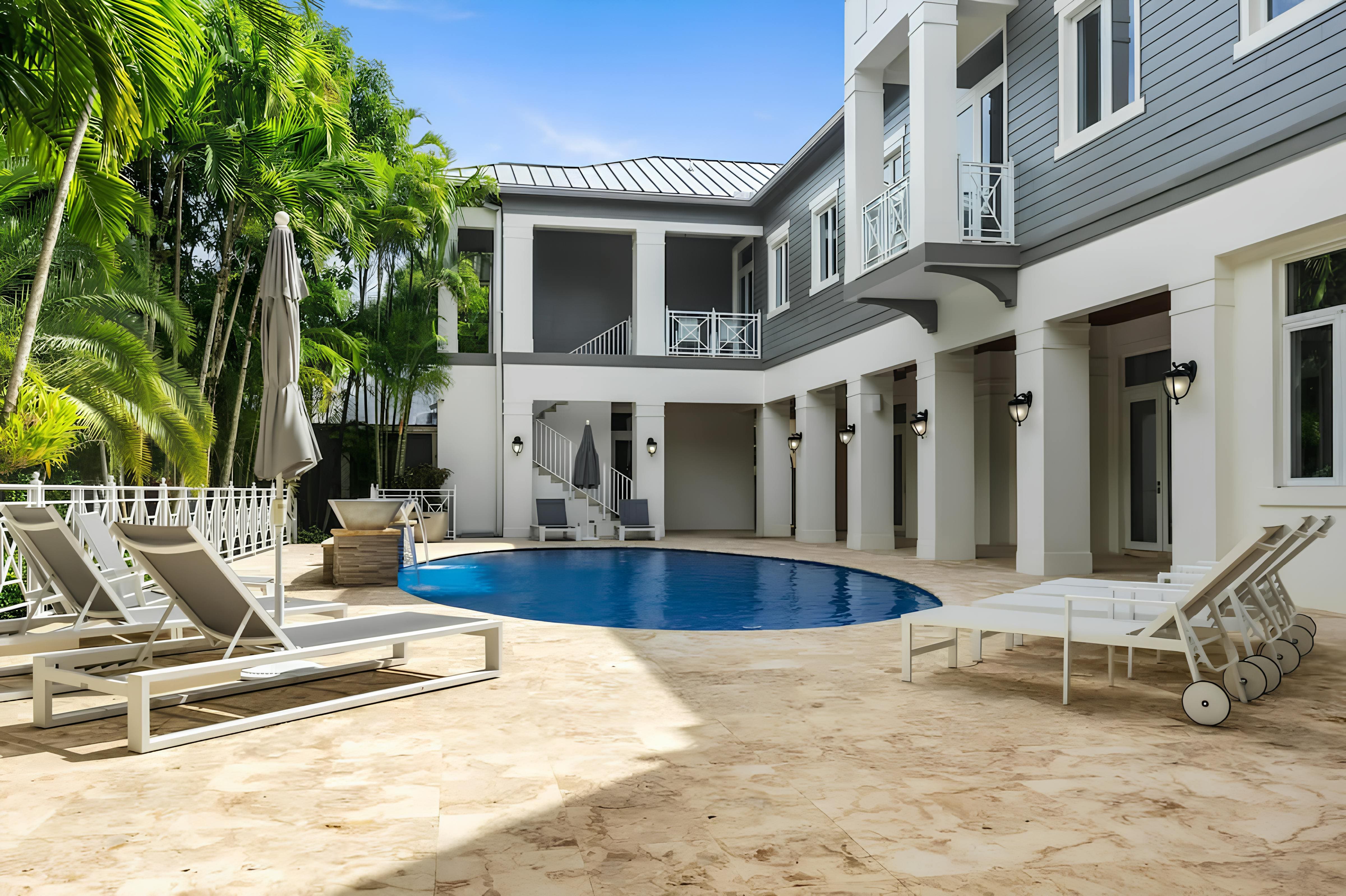House Mahogany Fort Lauderdale: Luxury 7-Bedroom Villa with Seaview and Pool, Fort Lauderdale