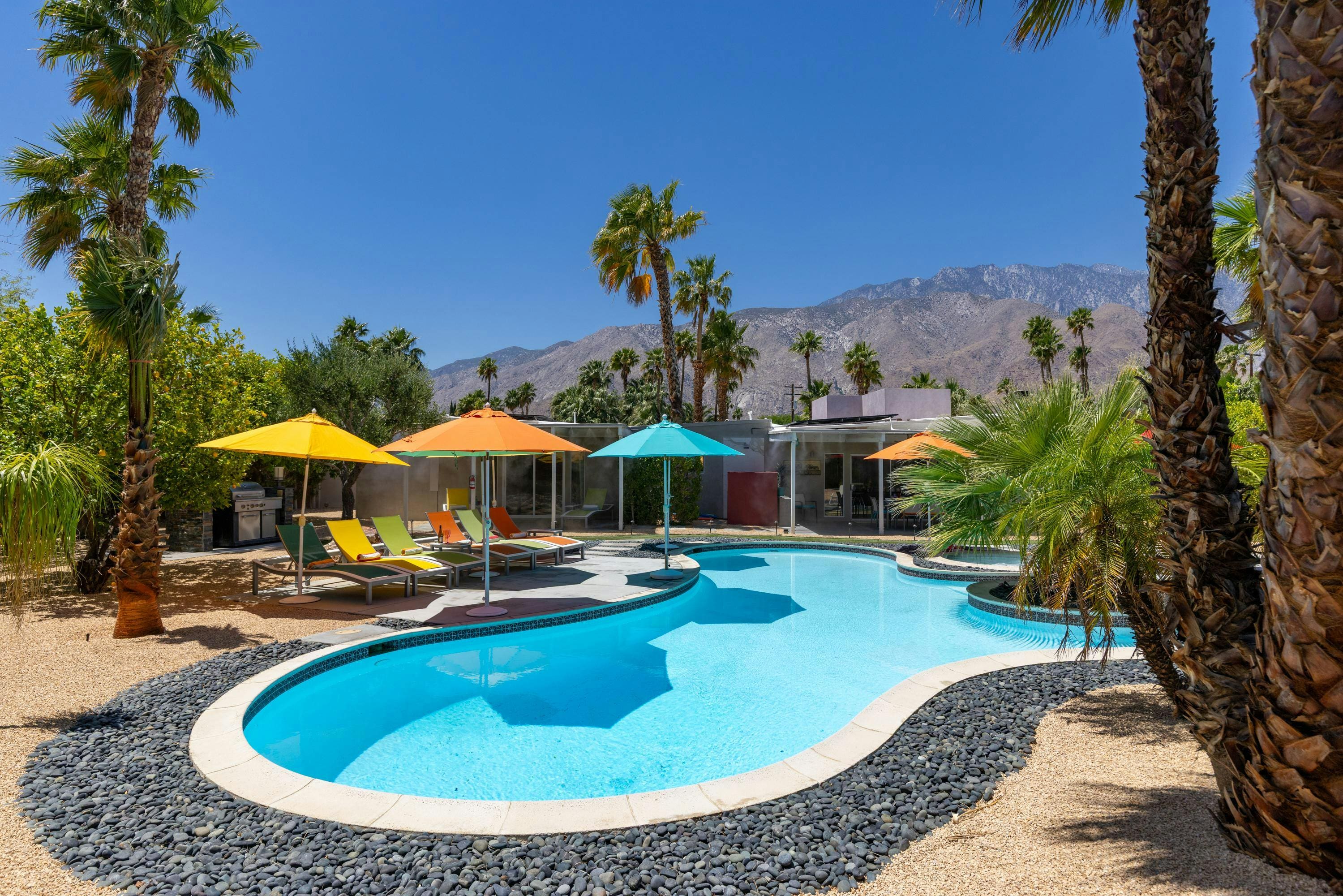 House Mesquite PalmSprings Palm Springs 7: 4-Bedroom Luxury Villa with Pool and Hot Tub, Palm Springs