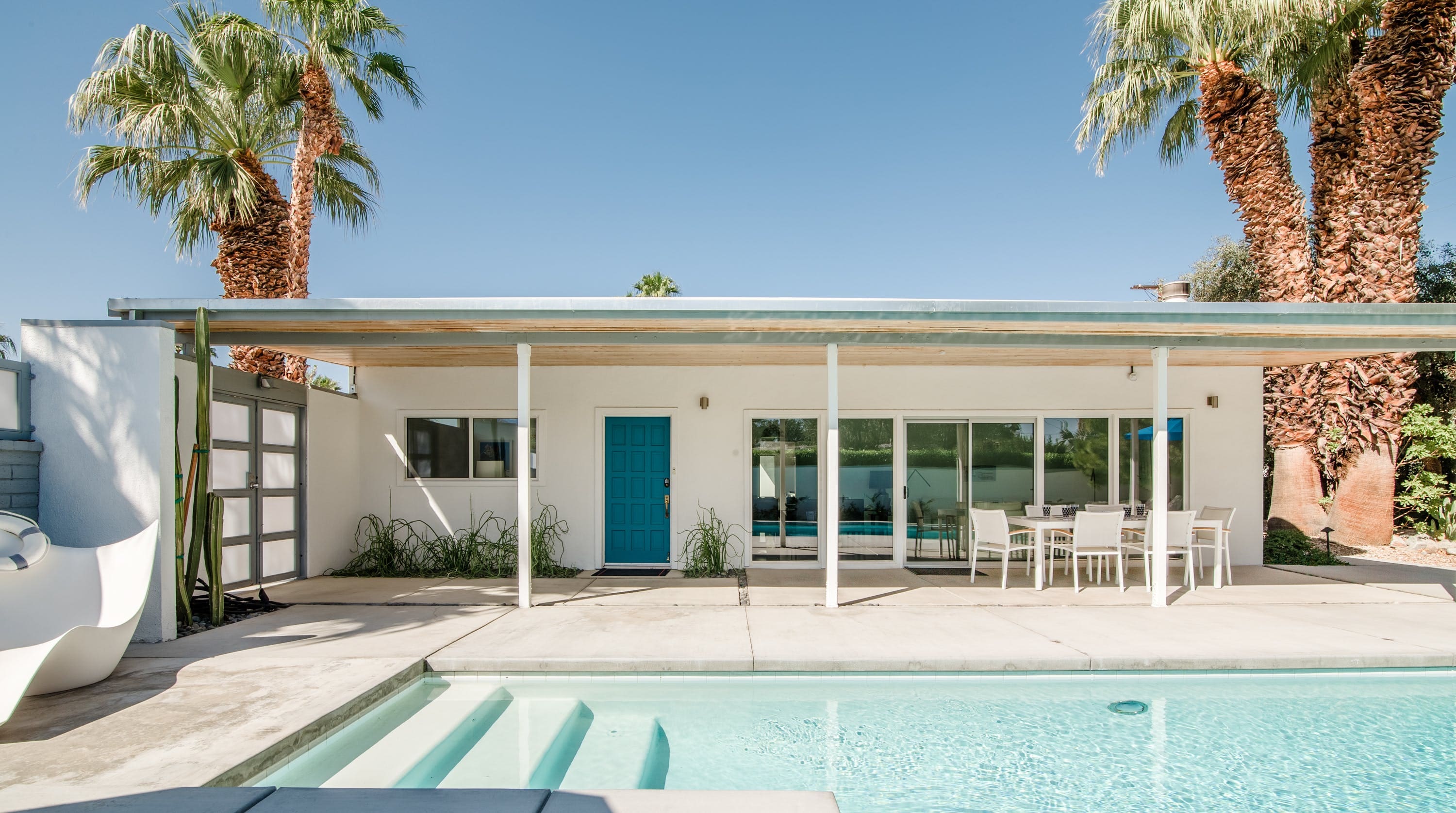 House Ocotillo Cathedral City: Luxury 3-Bedroom Villa with Pool and Hot Tub, Palm Springs