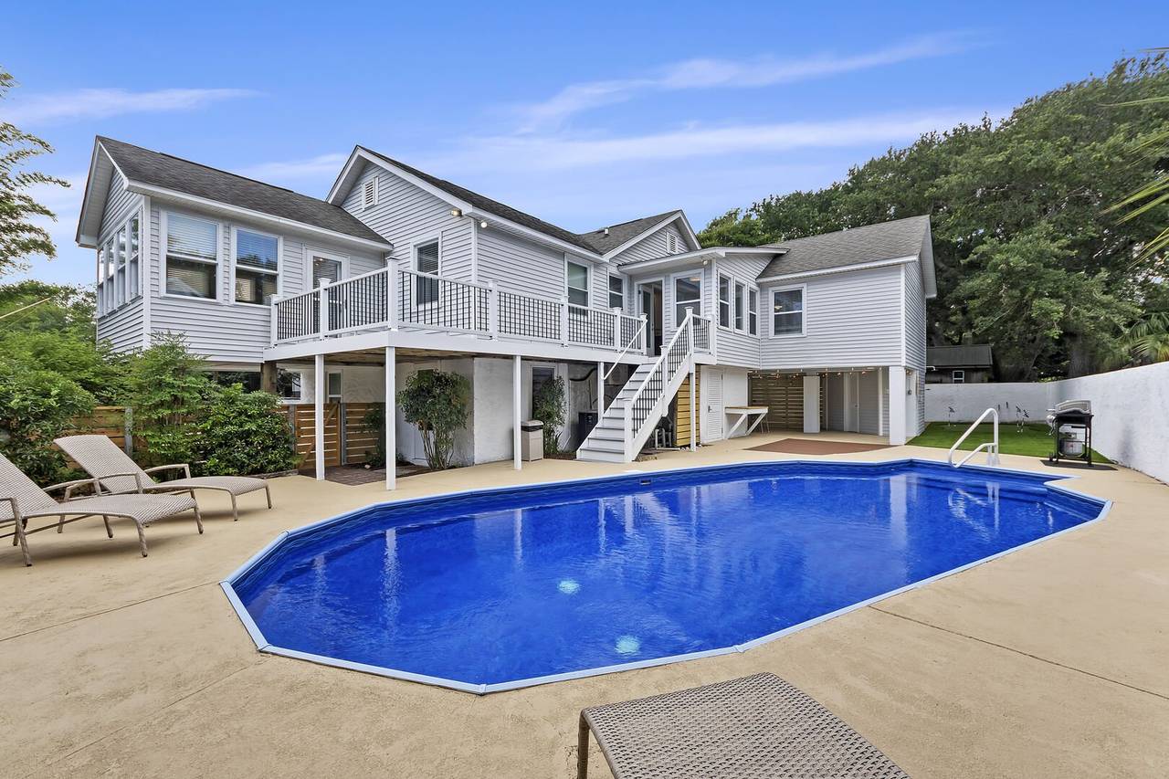 House Palmetto Charleston Charleston 8: Luxury 5-Bedroom Villa with Pool and Sea View, Charleston