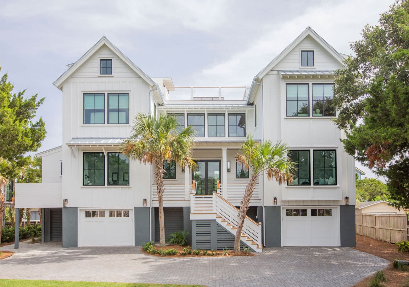 House Palmetto Charleston South Carolina: Elegant 4-Bedroom Luxury House with Pool and Sea Views, Charleston