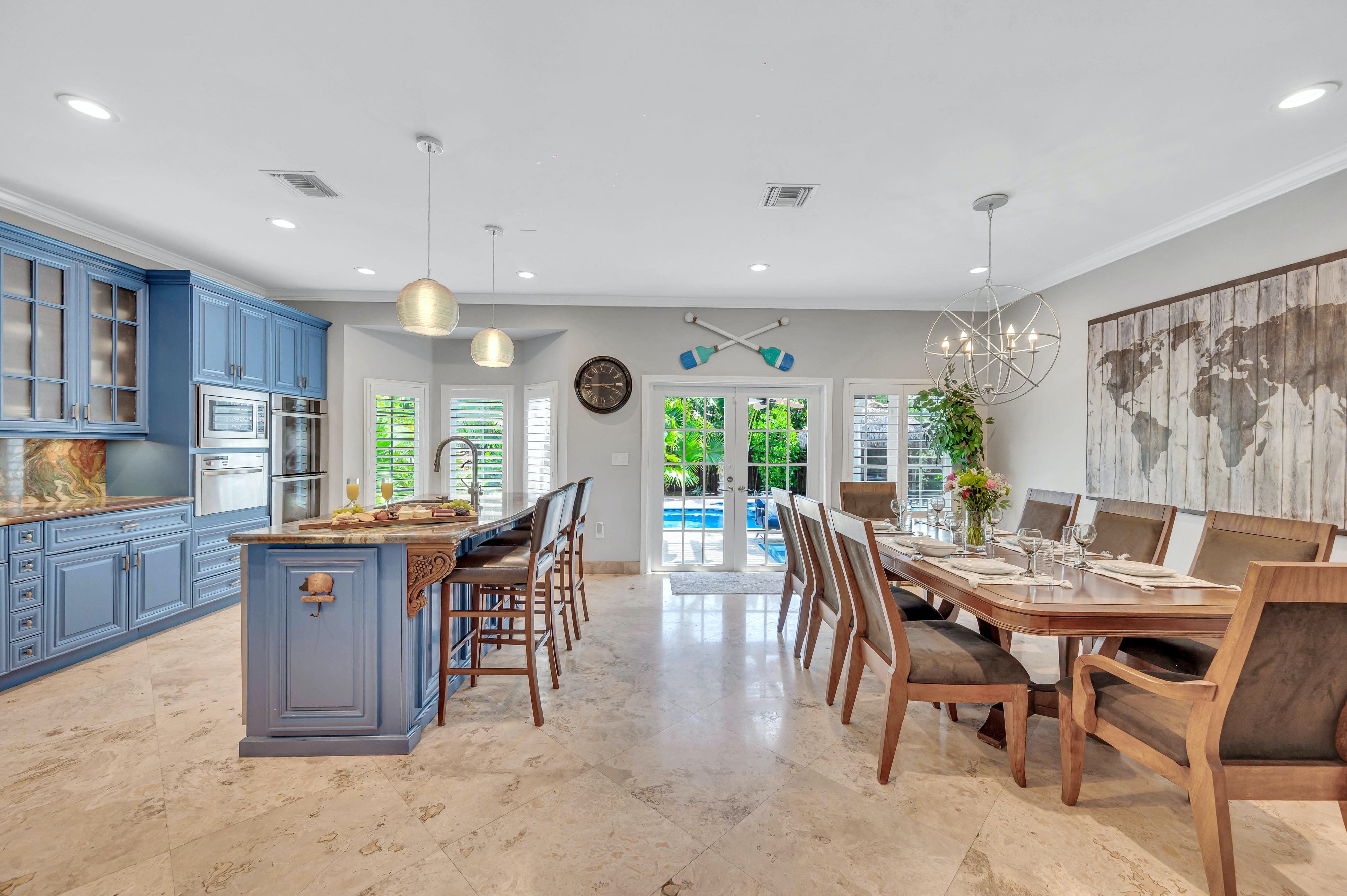 House Sabal LasOlas: Luxurious 4-Bedroom Apartment with Seaview and Pool, Las Olas Isles