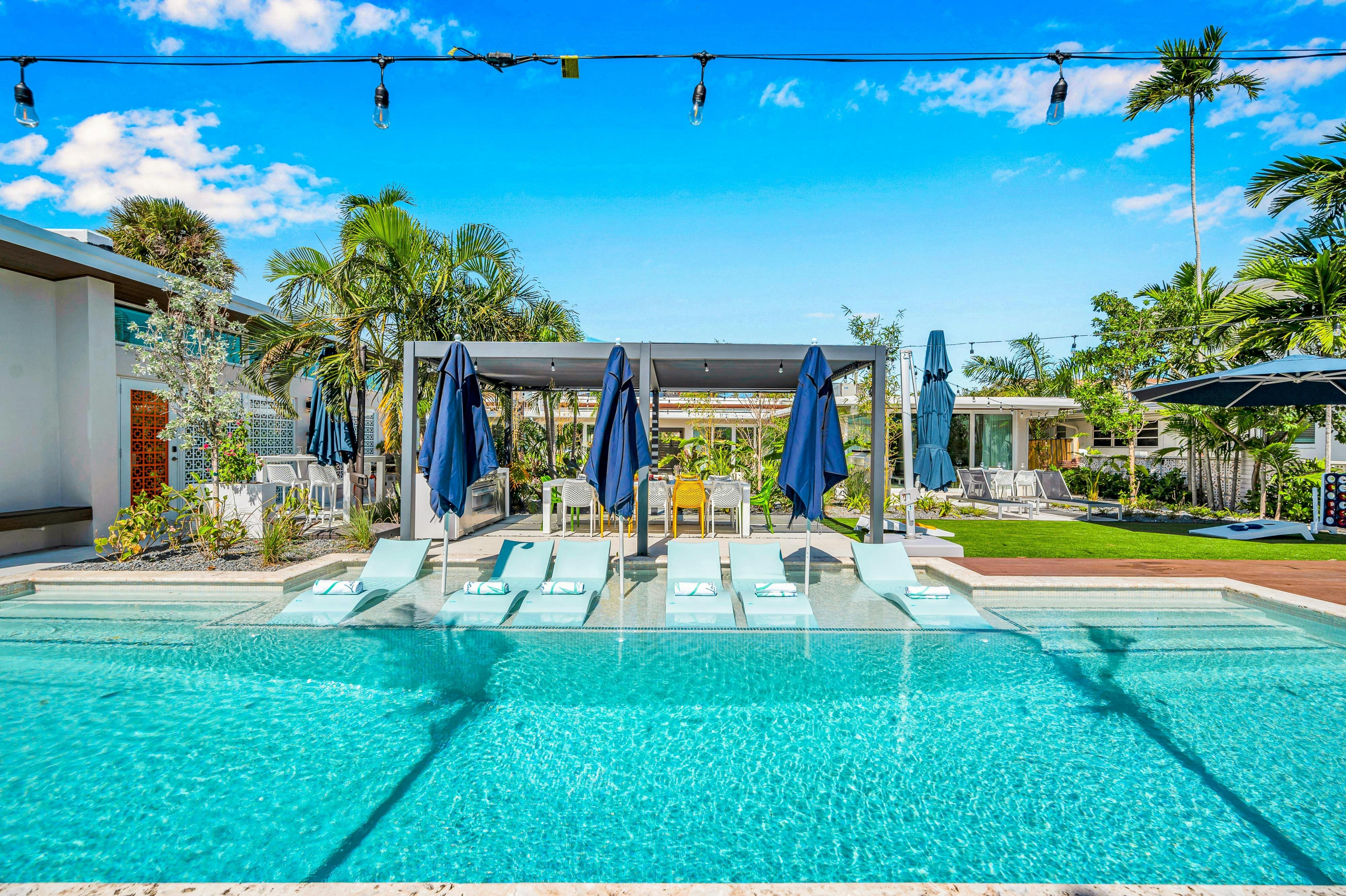 House Sawgrass LasOlas Las Olas Isles: 7-Bedroom Luxury House with Seaview and Pool, Las Olas Isles