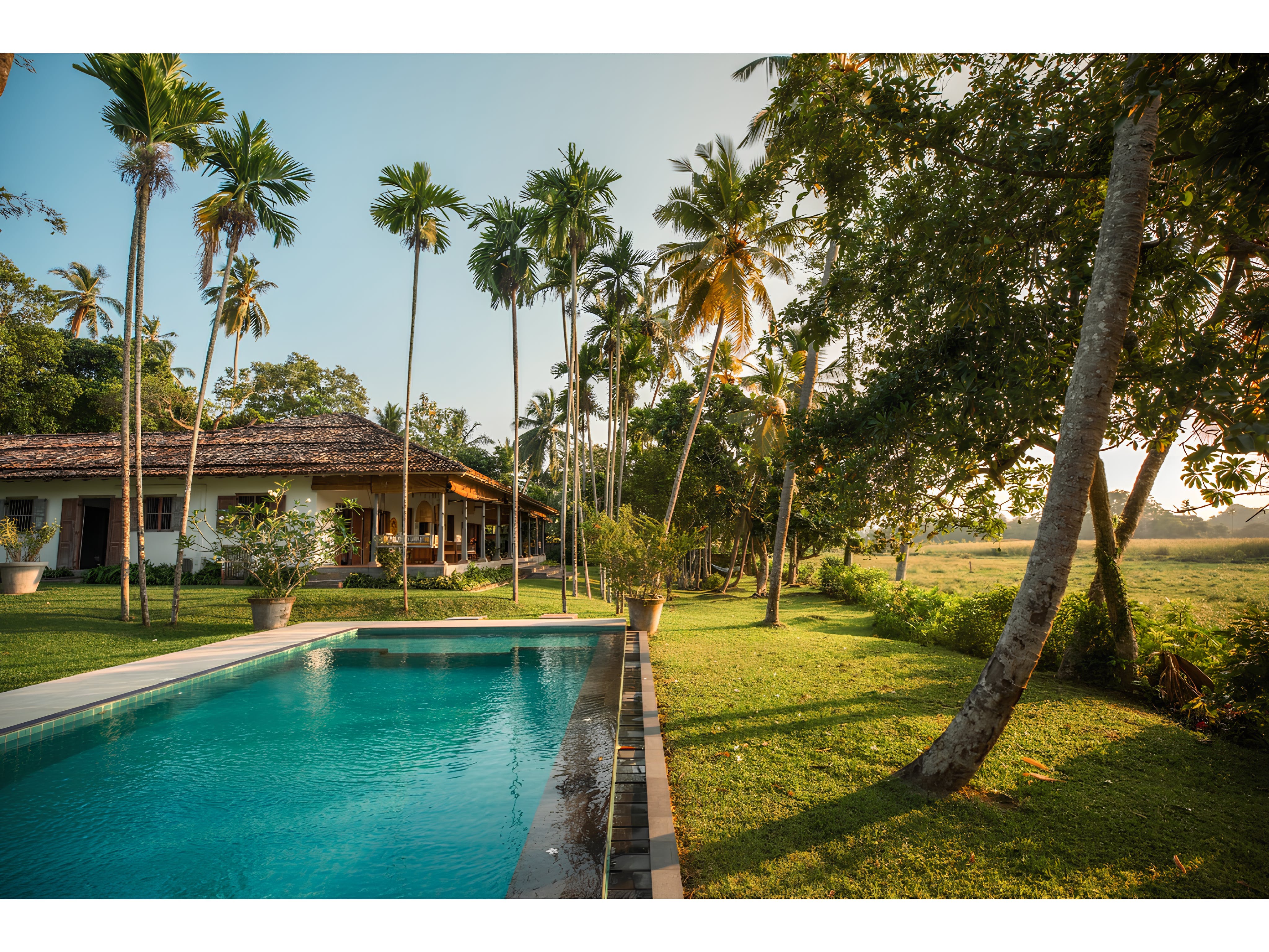 House Taprobane Talpe: Spacious 5-Bedroom Apartment with Infinity Pool and Sea Views, Sri Lanka