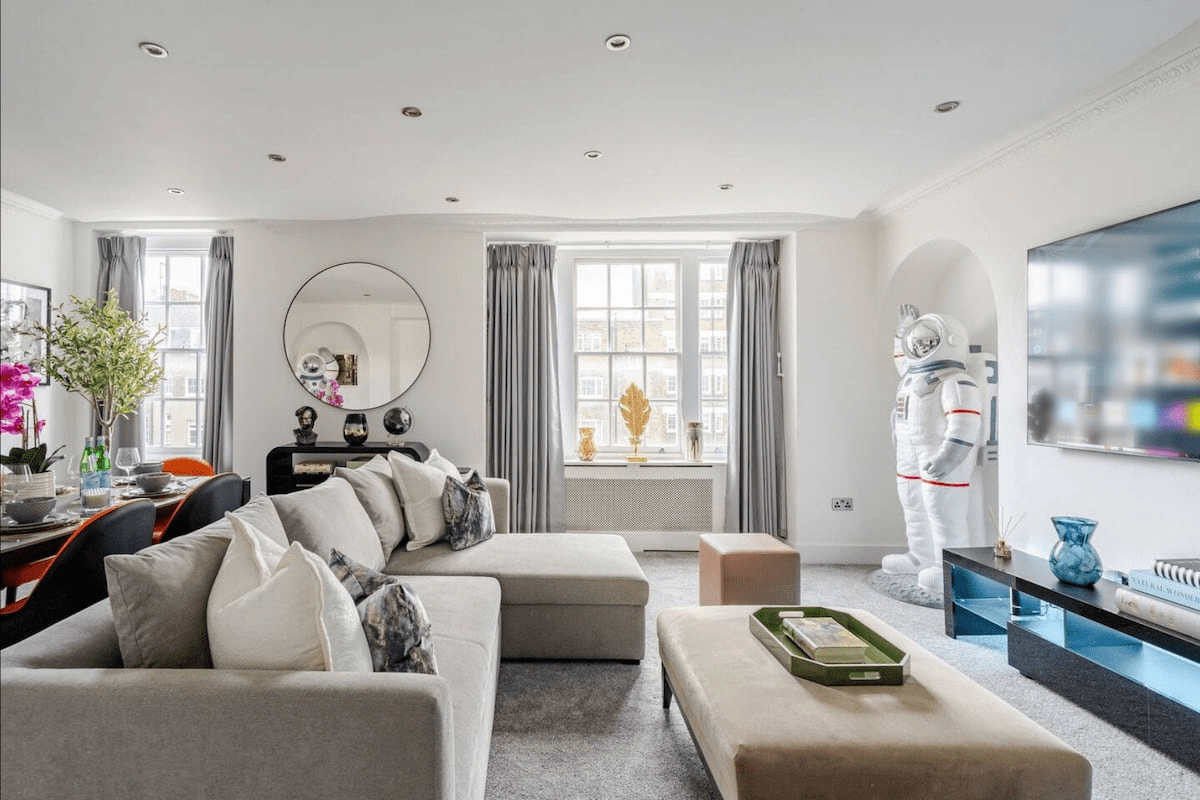 House Tyburn Marylebone Marylebone 2: Luxury 4-Bedroom Apartment with Family-Friendly Features, Marylebone