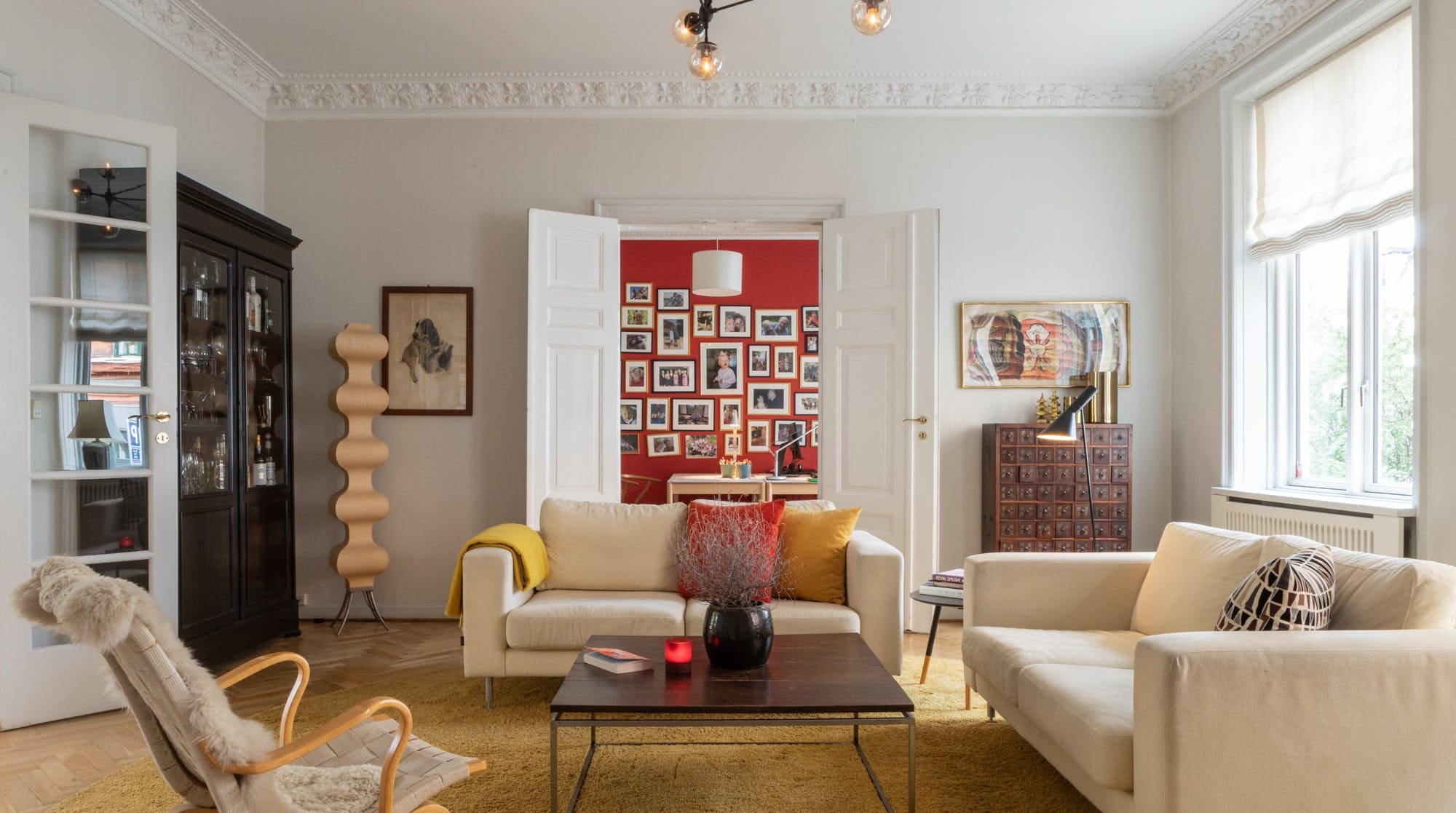 Hus Frederiksberg Perle: Spacious 4-Bedroom Luxury Apartment with Seaview, Frederiksberg