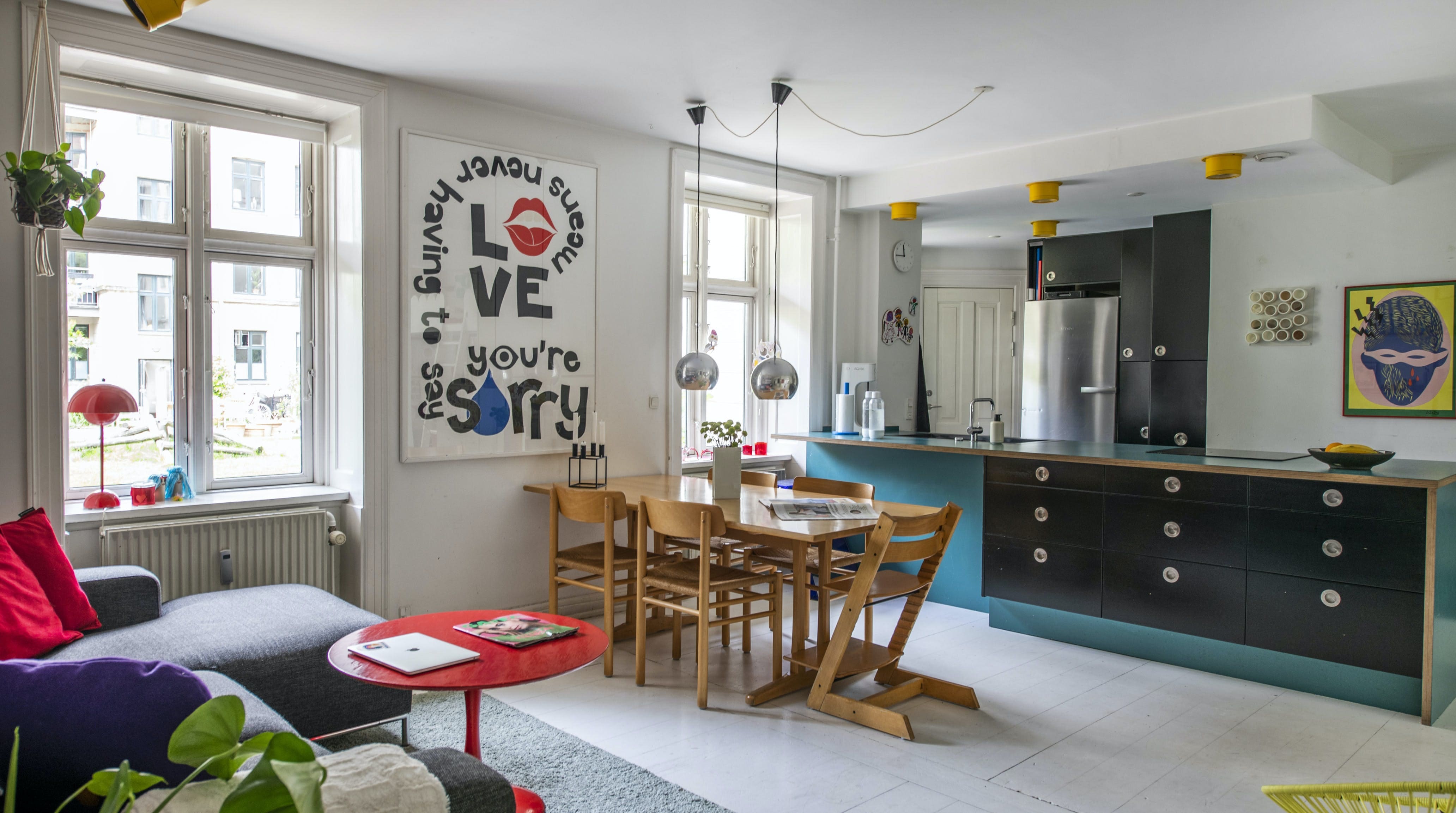 Hus Vesterhavet Vesterbro: Chic 3-Bedroom Apartment with Seaview, Vesterbro, Copenhagen