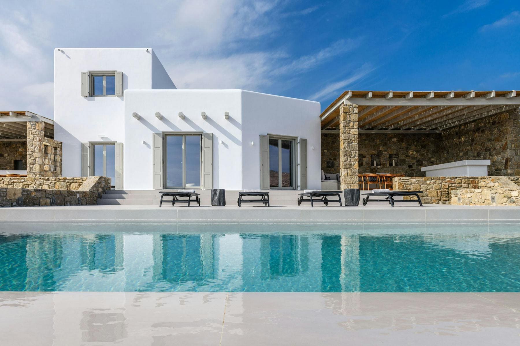 Kastro Agios: Stunning Luxury Villa Rental with Sea Views, Mykonos
