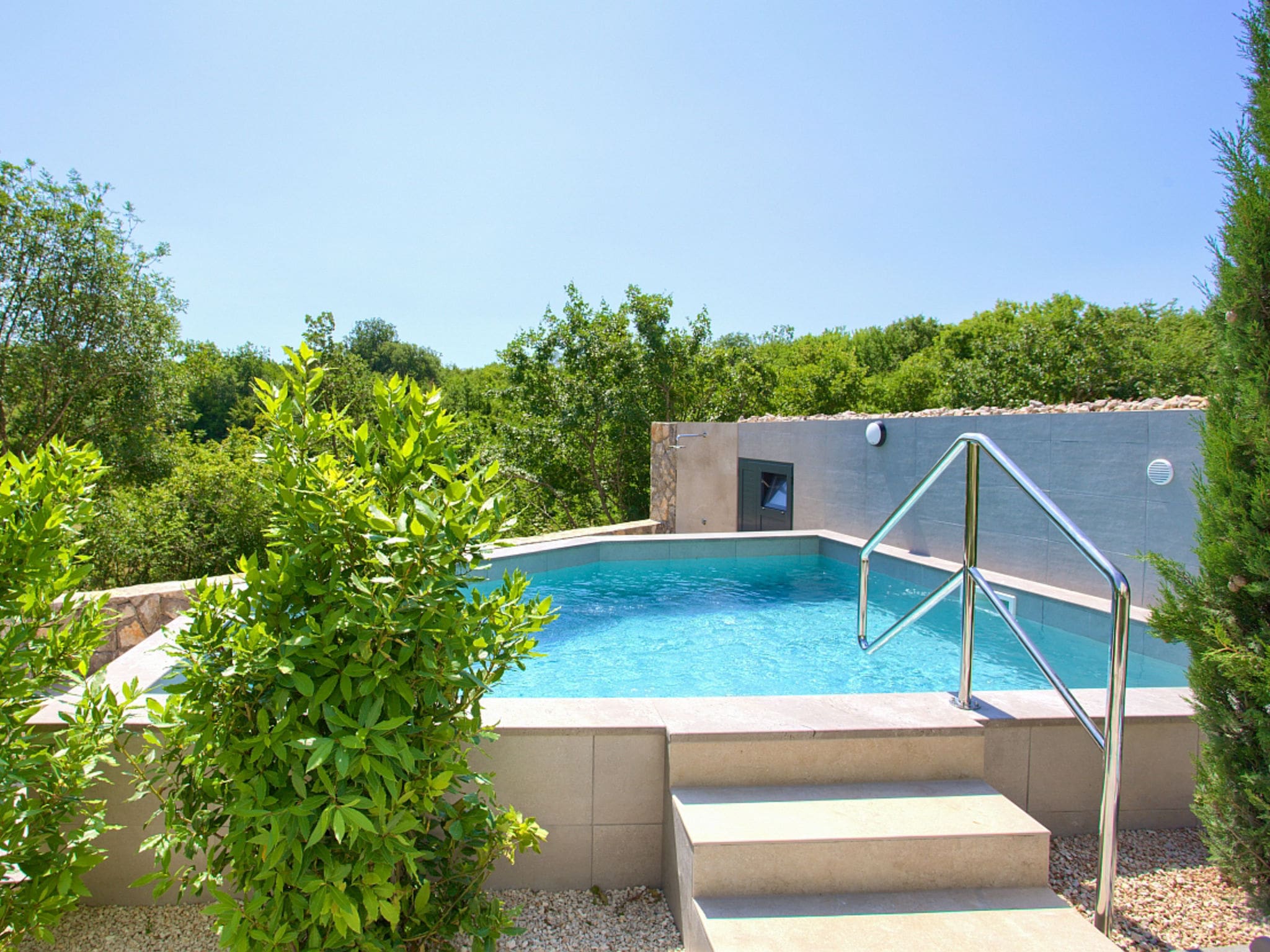 Kuća Biserka Krk: Stunning 2-Bedroom Villa with Private Pool and Solar Heating in Croatian Island Paradise