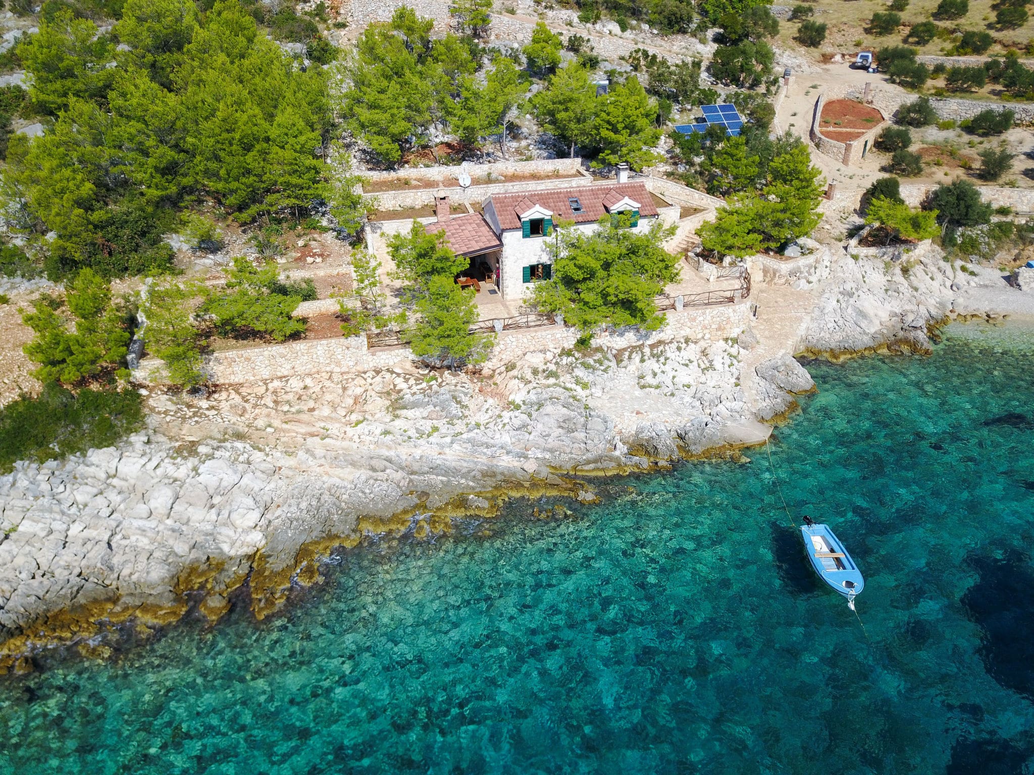 Kuca Bura Hvar: Luxury 2-Bedroom Beachfront House with Private Terrace and Stunning Sea Views in Croatia
