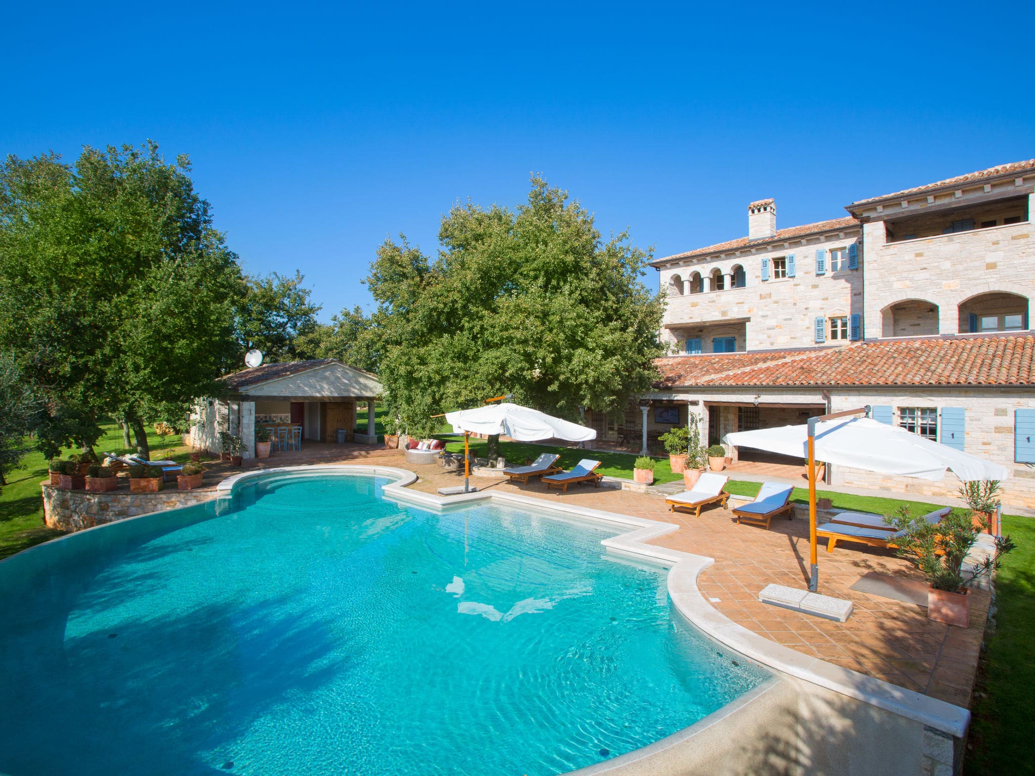 Kuća Butoniga Poreč: Luxury 5-Bedroom Villa with Private Pool and Spa Facilities in Central Istria Croatia