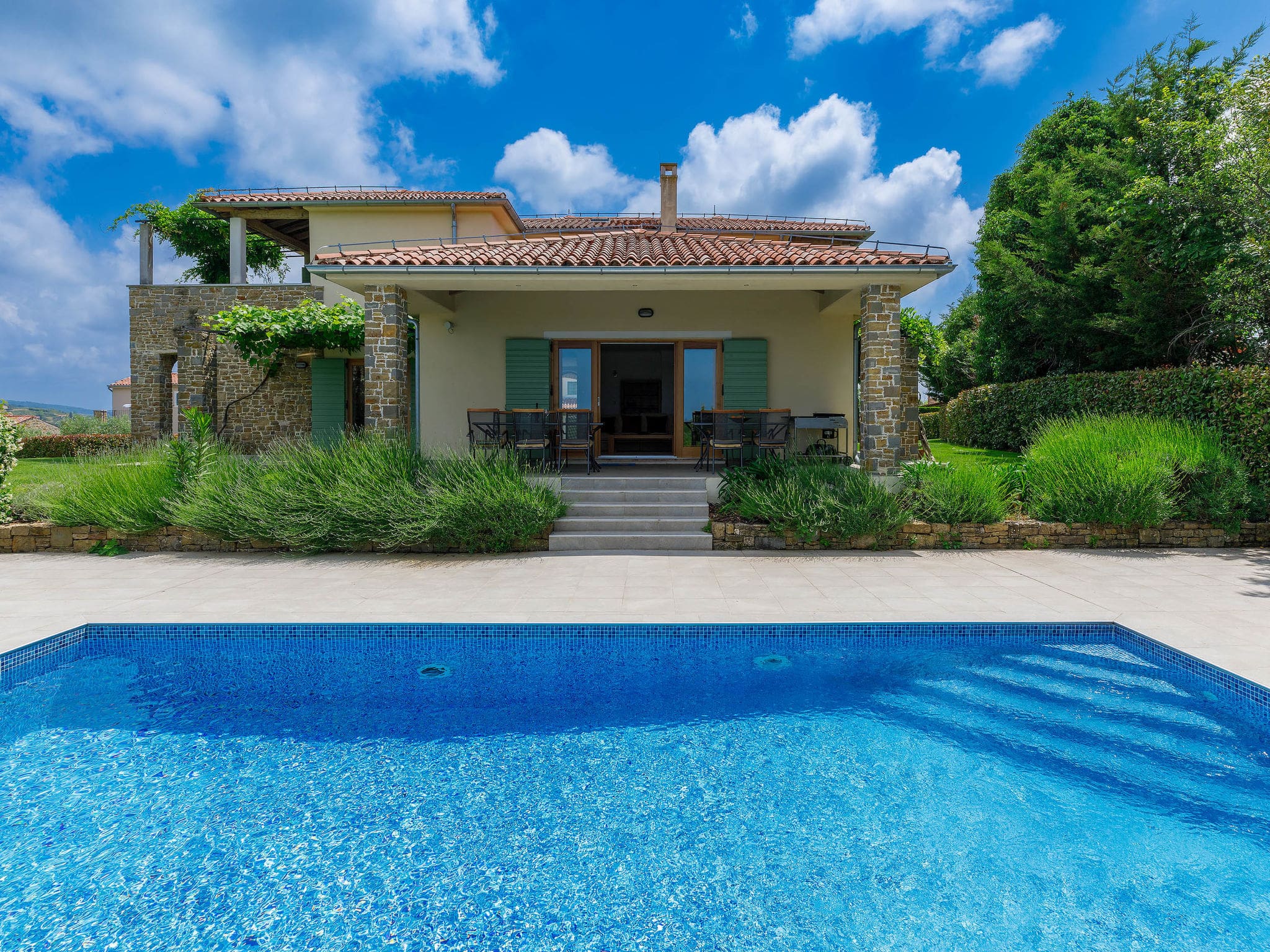 Kuca Buzetina Buje: Spacious 5-Bedroom Croatian Villa with Private Pool and Country Views near Istrian Coast