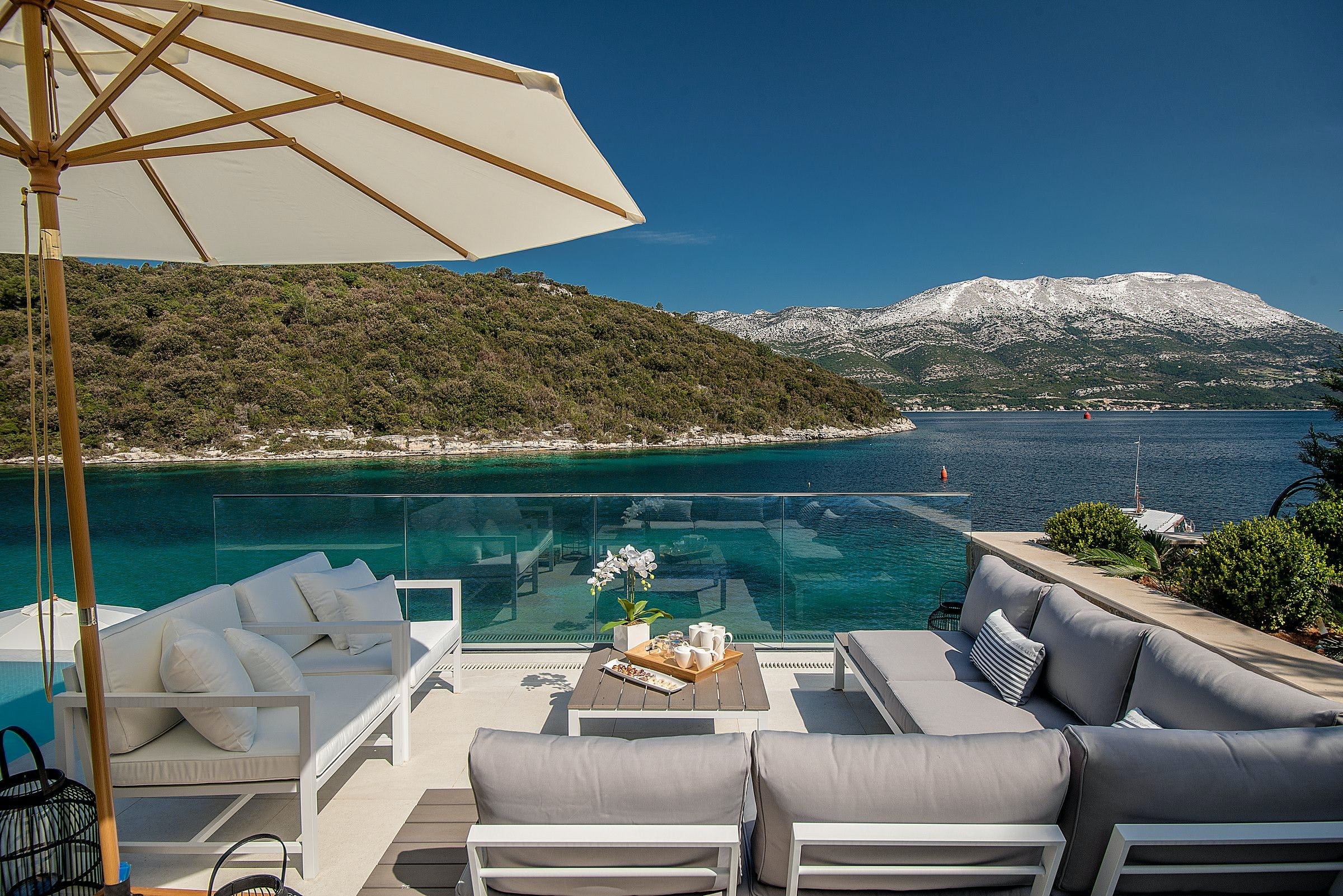 Kuća Dingač Korčula: Luxury 4-Bedroom Apartment with Seaview and Pool, Dubrovnik-Neretva County