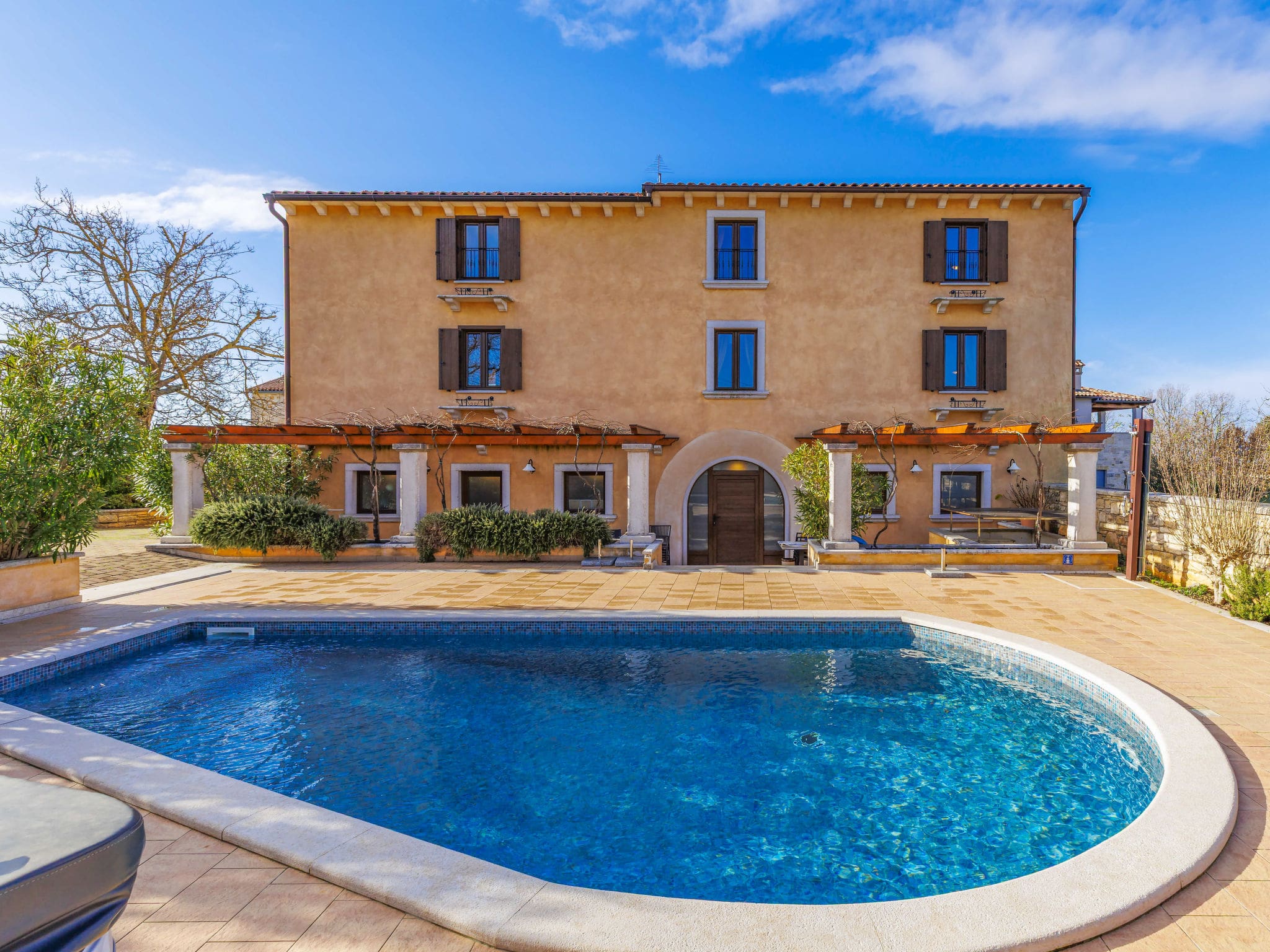 Kuća Grožnjan Tinjan: Spectacular Four-Bedroom Villa with Private Pool and Sauna in Central Istria Croatia