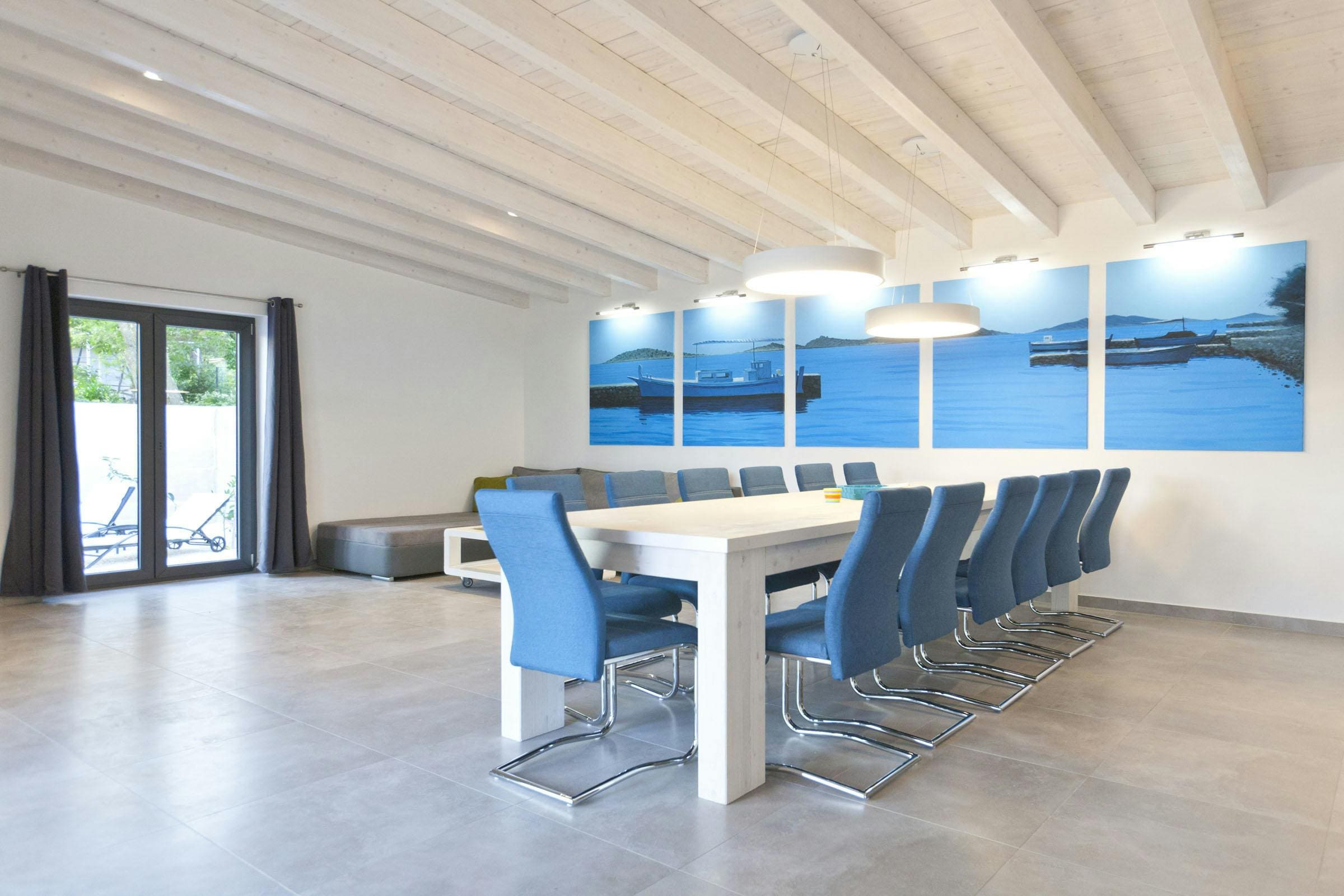 Kuća Levant Pula: 7-Bedroom Luxury Apartment with Sea View and Pool, Istria