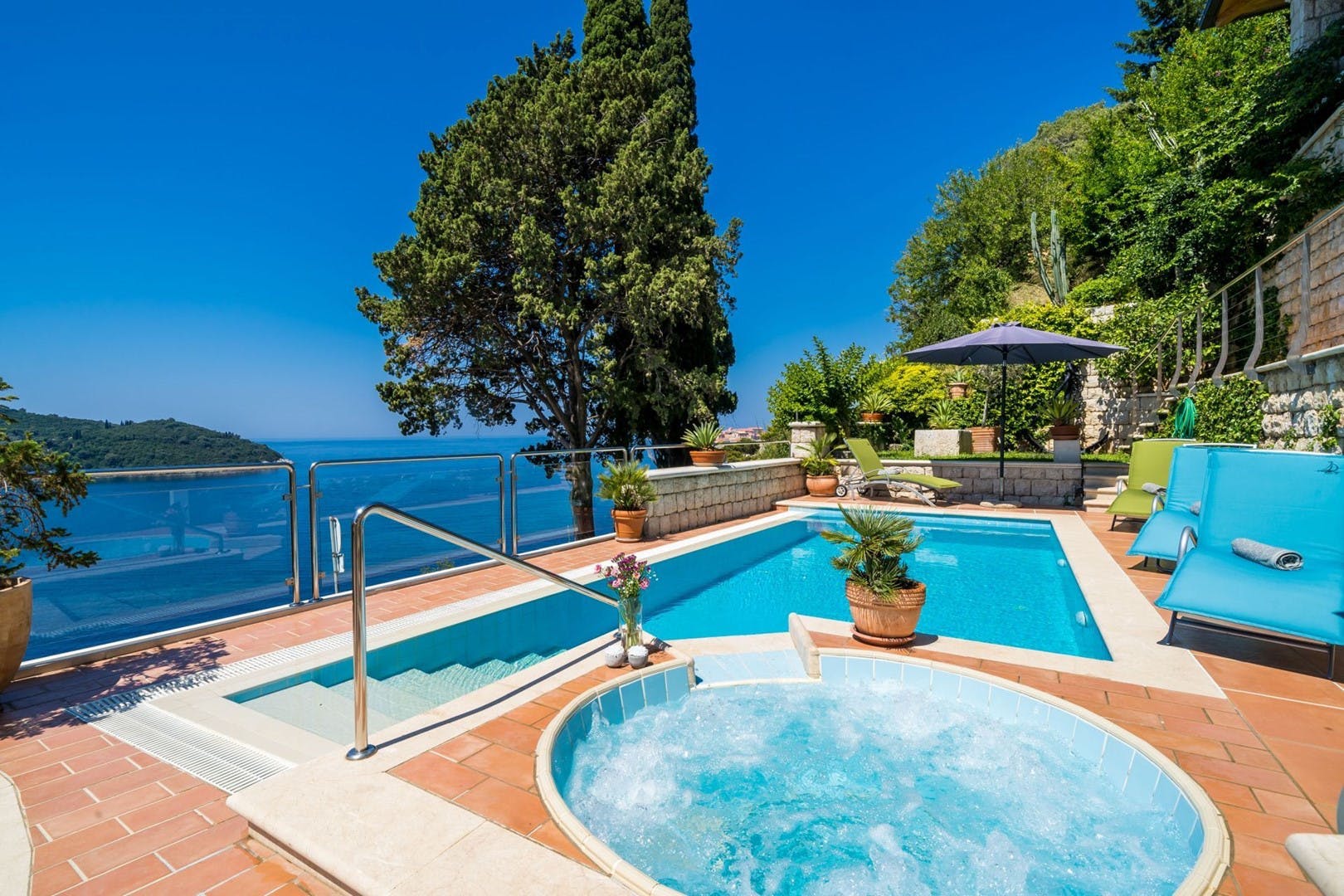 Kuća Lokrum Dubrovnik Dubrovnik 3: Spacious 6-Bedroom Luxury Apartment with Seaview and Pool, Dubrovnik