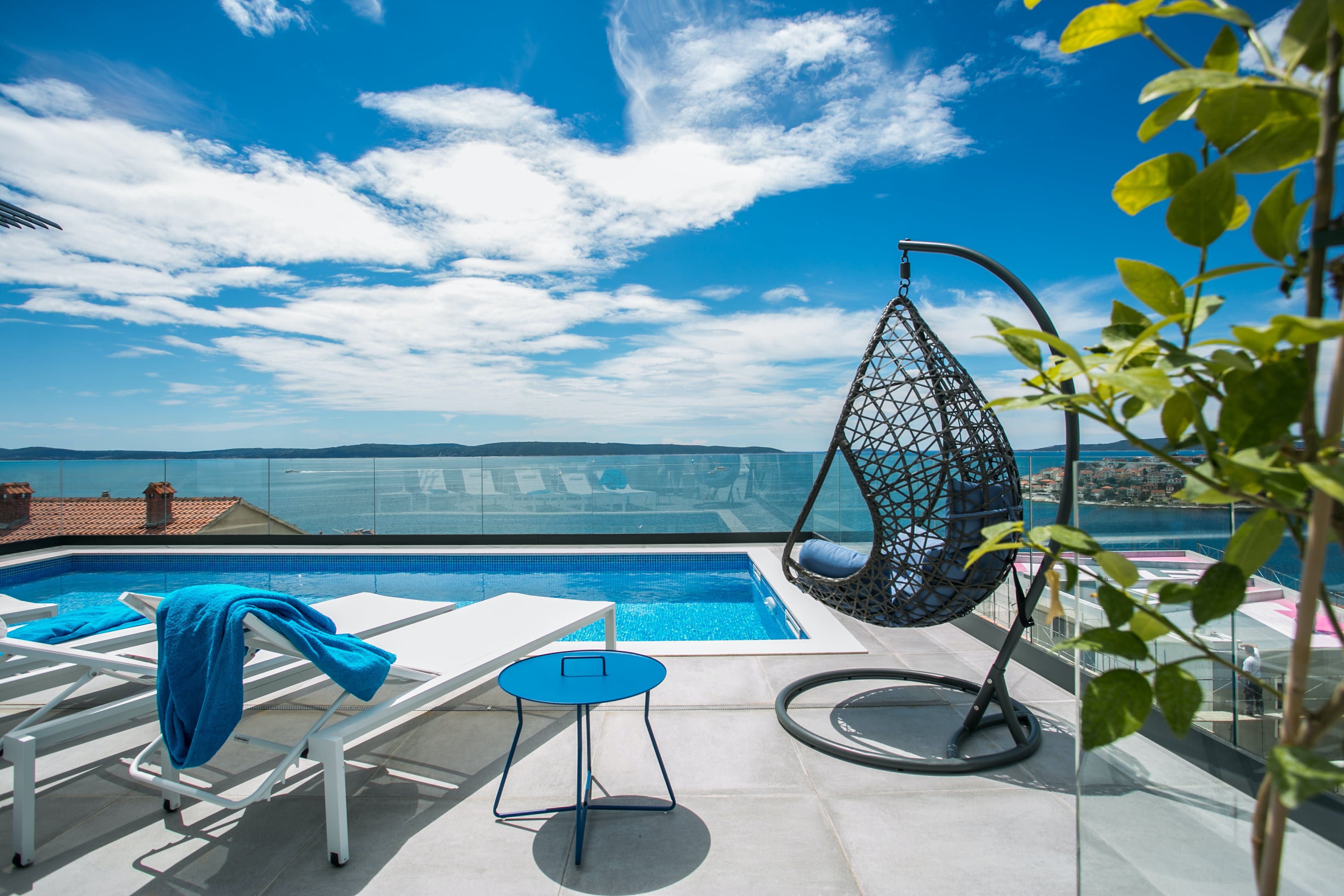 Kuća Marjan Split Split 12: Luxury 4-Bedroom Apartment with Infinity Pool, Split