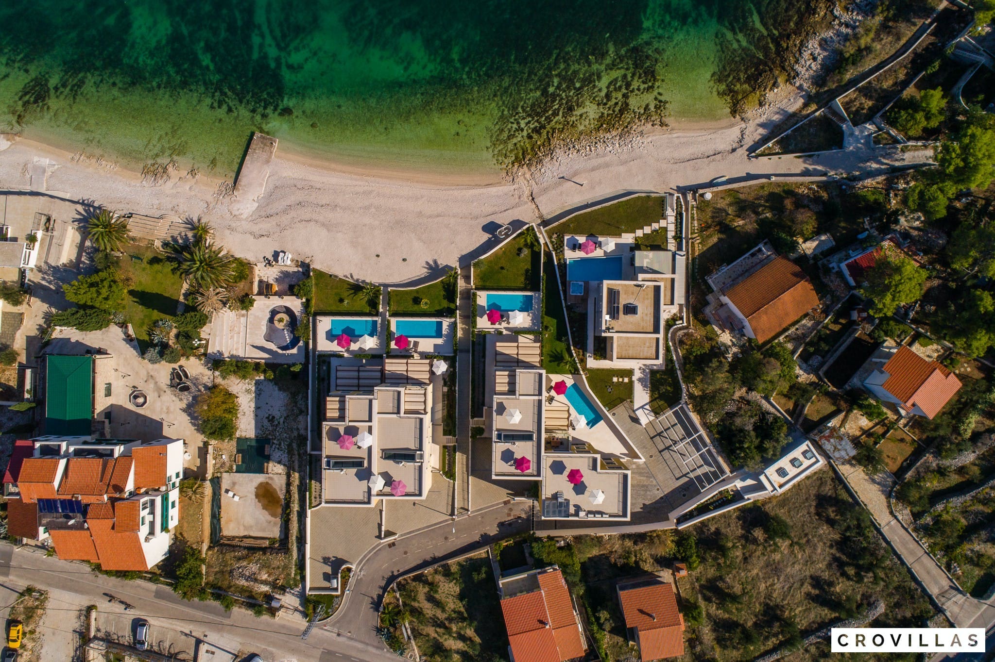 Kuća Marjan Split Split 22: Luxury 6-Bedroom Apartment with Seaview and Pool, Split