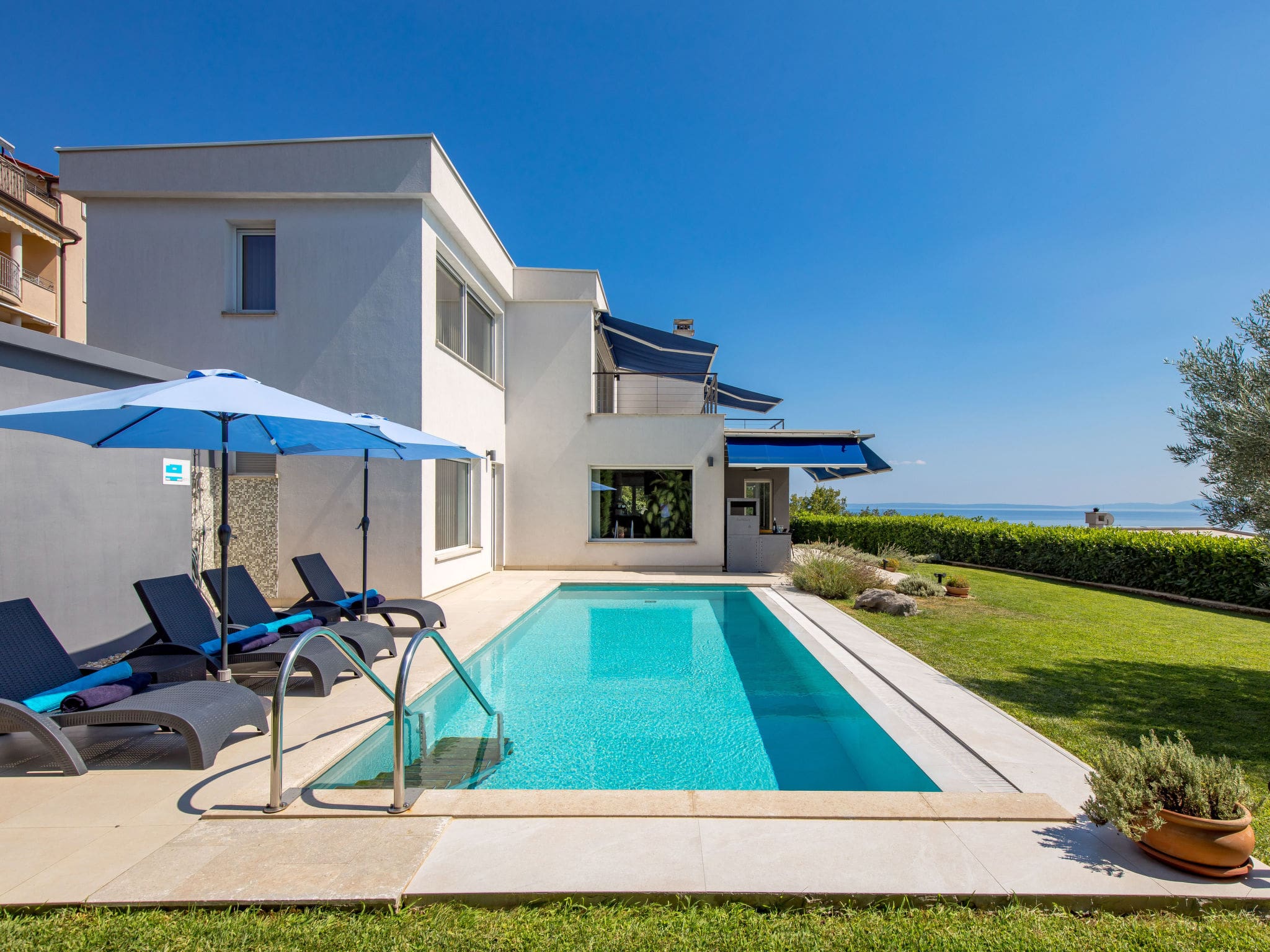 Kuca Matulji Opatija: Spectacular 4-Bedroom Villa with Private Heated Pool and Panoramic Sea Views in Croatian Riviera