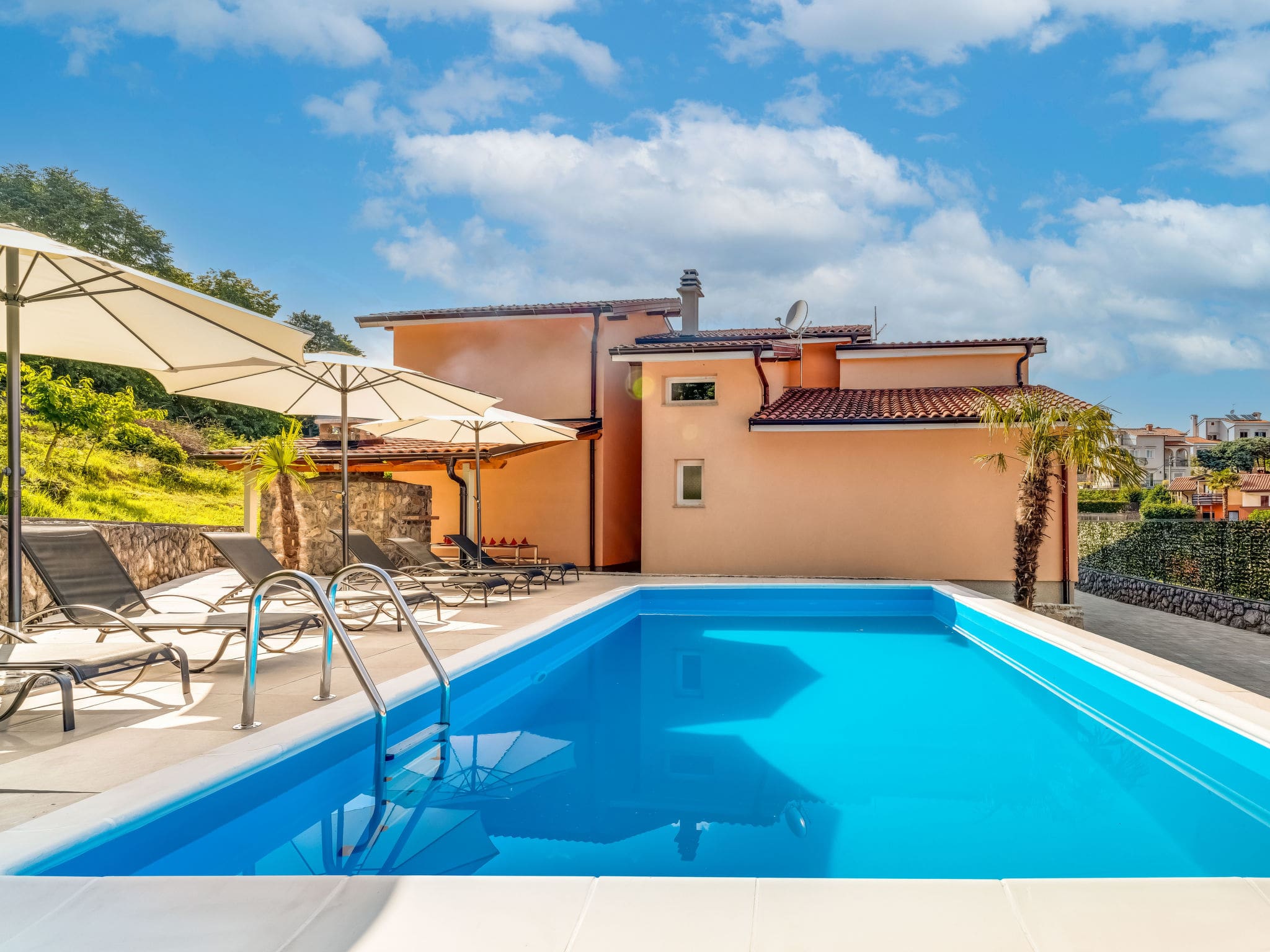 Kuca Mihelici Opatija: Contemporary Four-Bedroom Villa with Private Pool and Garden in Croatian Riviera