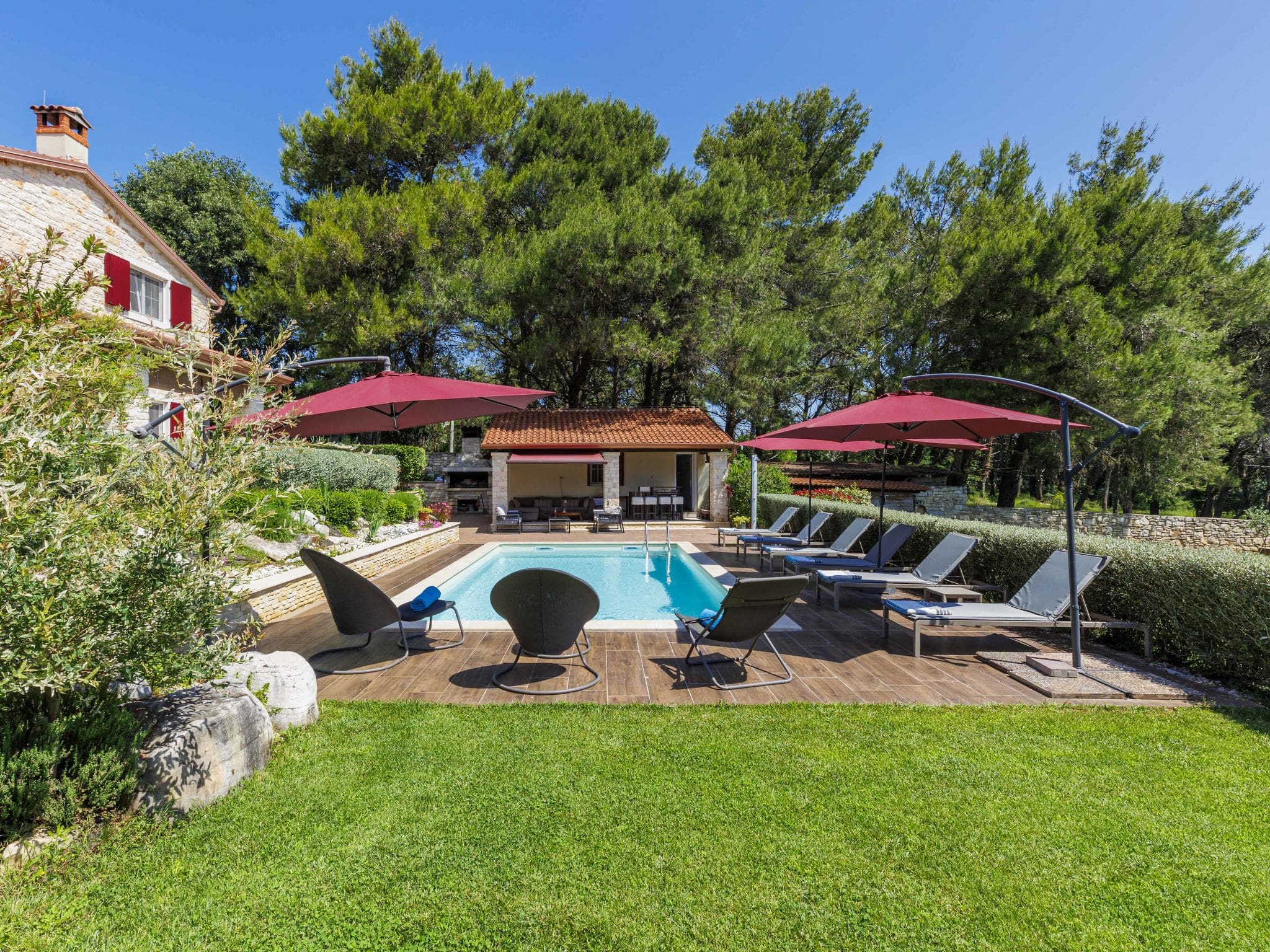 Kuća Palud Tar: Spacious 4-Bedroom Family Villa with Private Pool Near Historic Porec Croatia