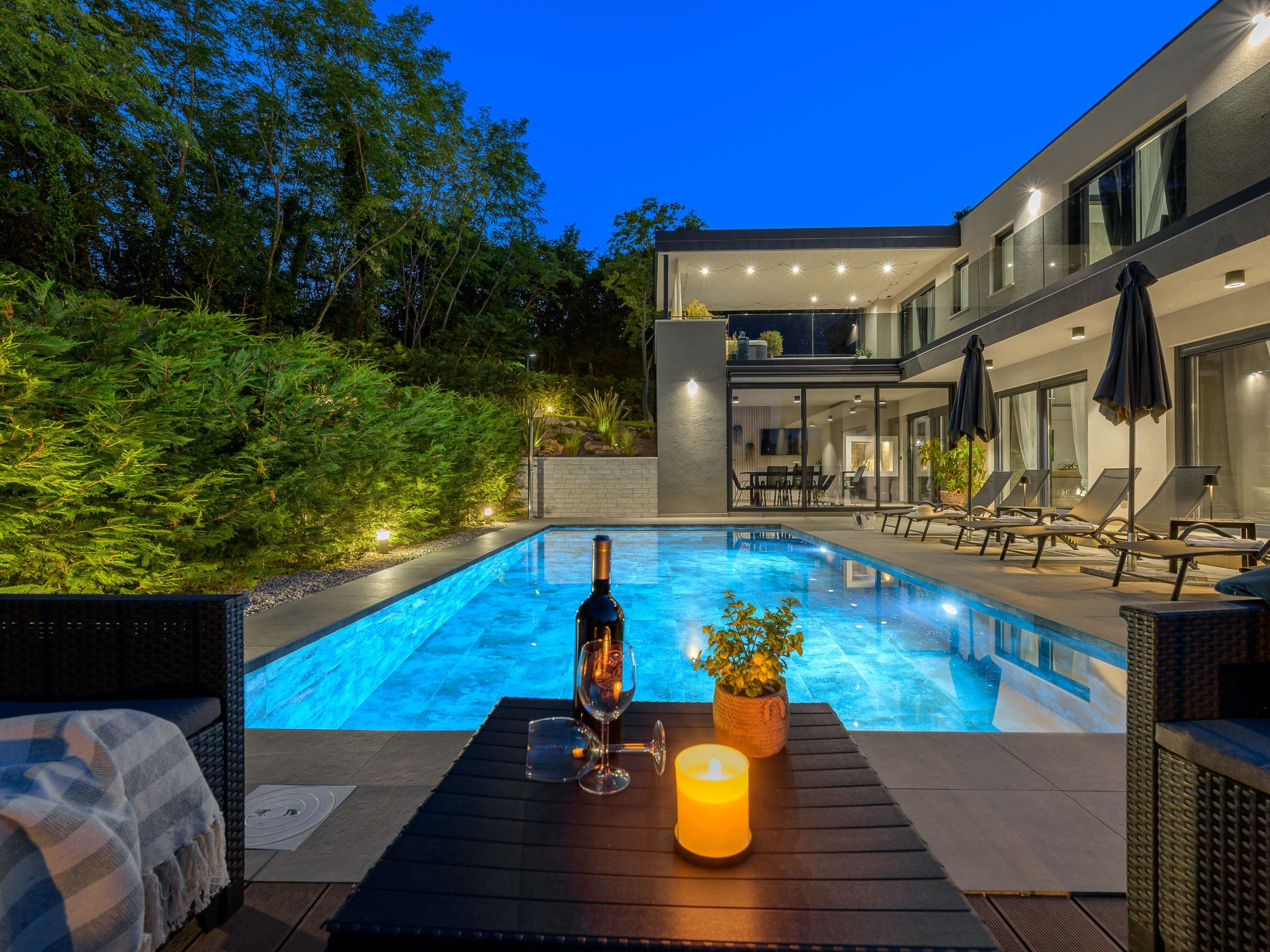 Kuća Radovići Labin: Spectacular Four-Bedroom Villa with Private Pool and Sauna in the Croatian Countryside