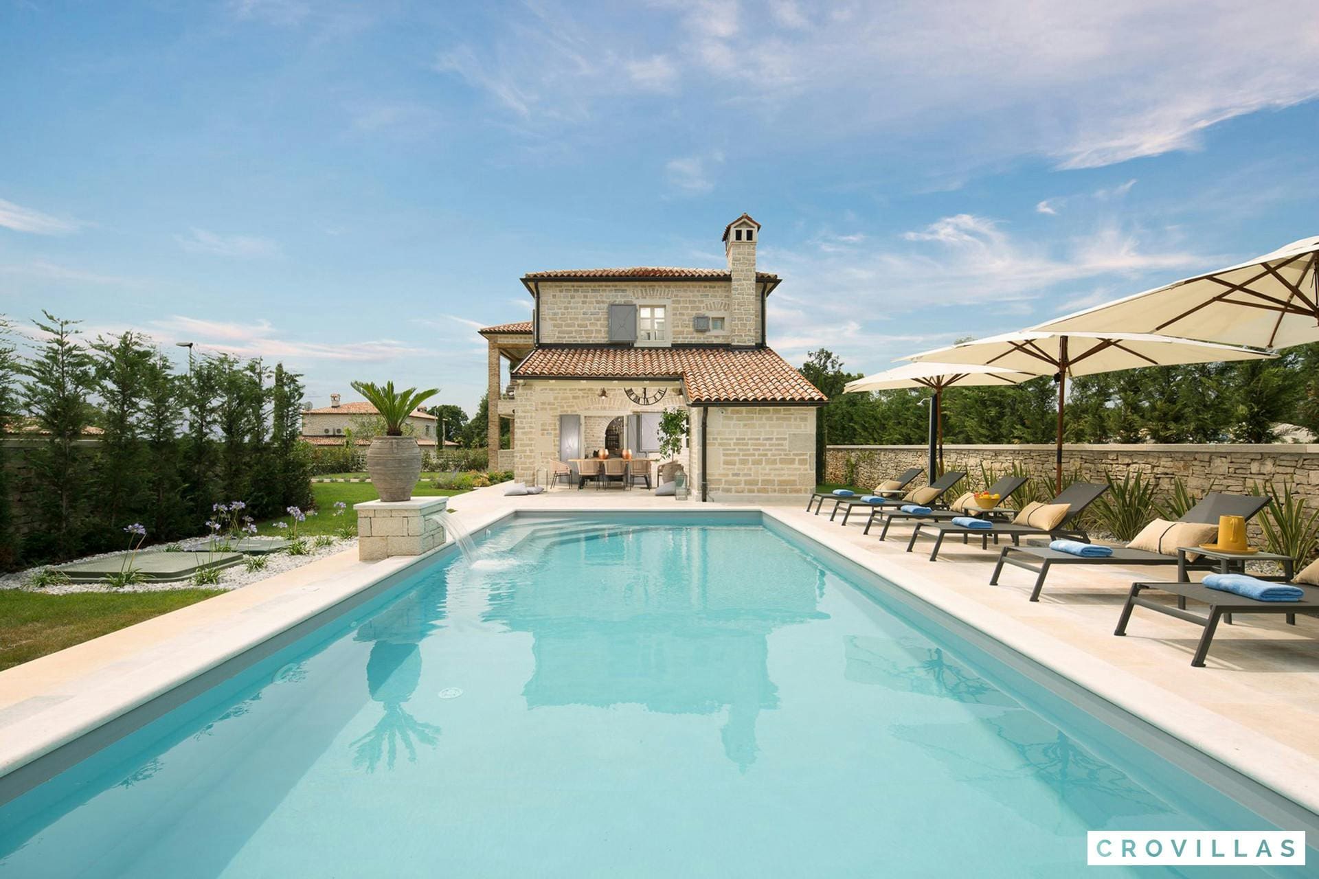 Kuća Škitača Rovinj: Luxury 4-Bedroom Apartment with Pool and Seaview, Istria