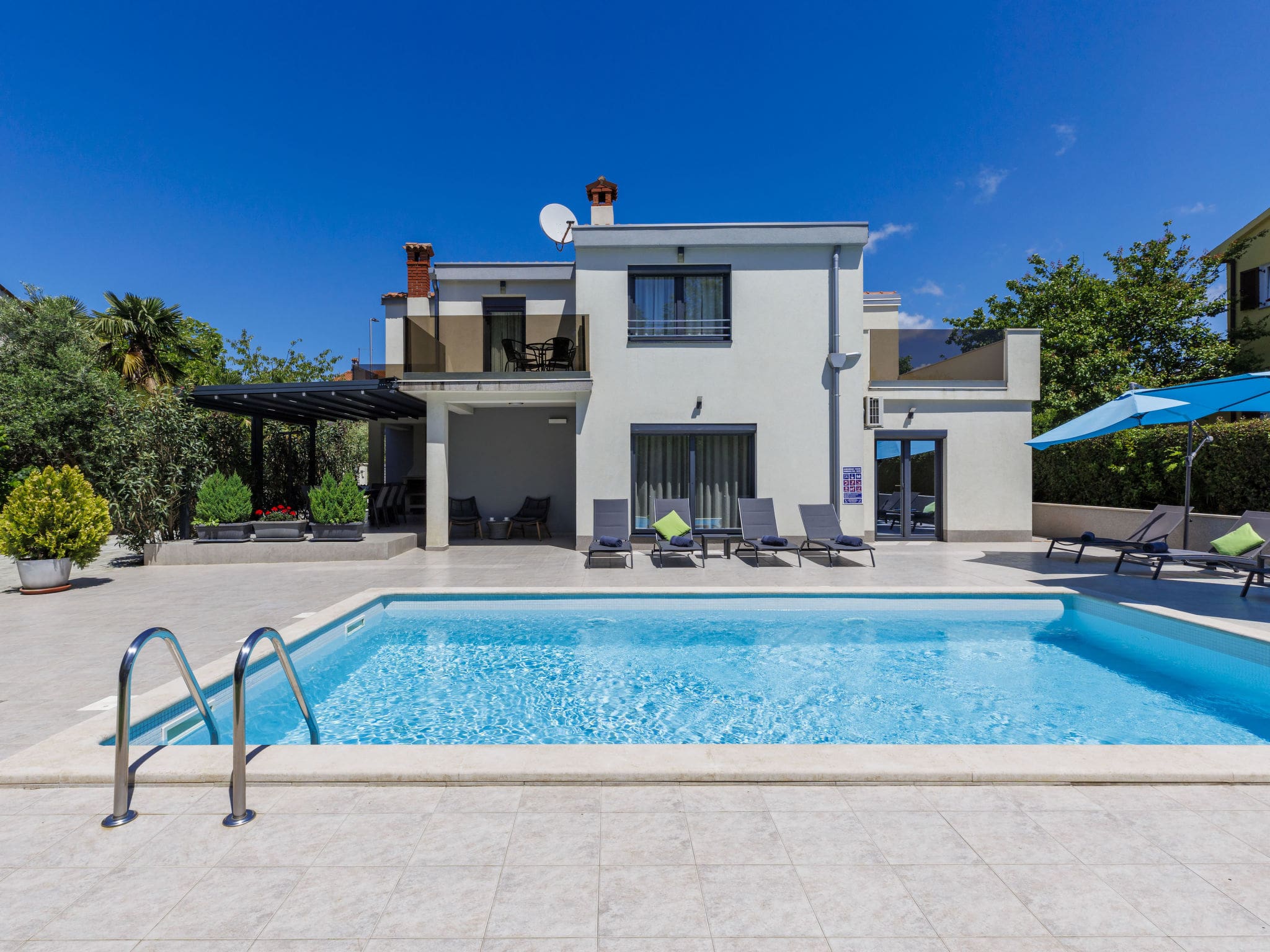 Kuća Špadići Poreč: Luxury 4-Bedroom Villa with Private Pool and Air Conditioning in Poreč Croatia