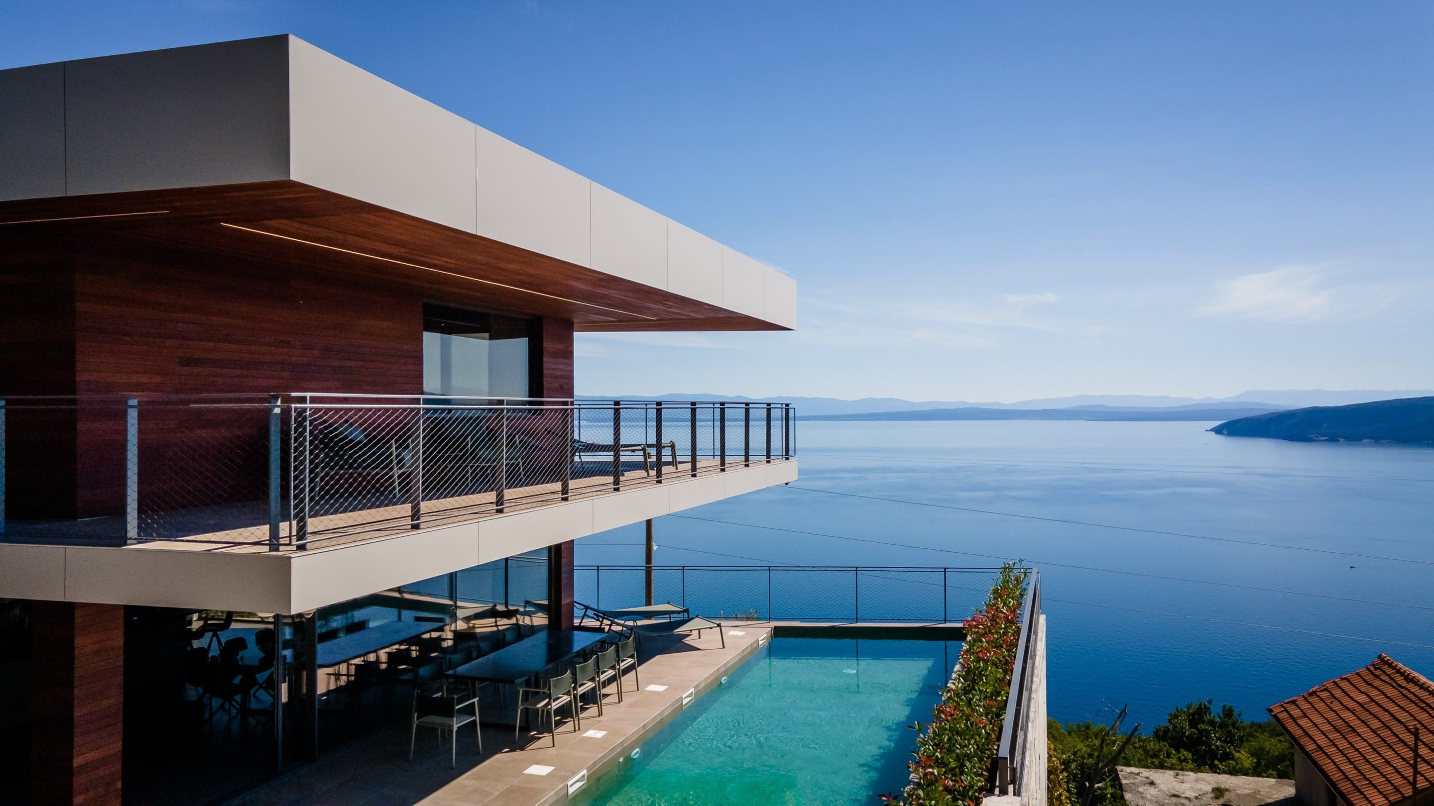 Kuća Tramuntana Rijeka: Luxury 5-Bedroom Apartment with Sea Views and Private Pool, Istria