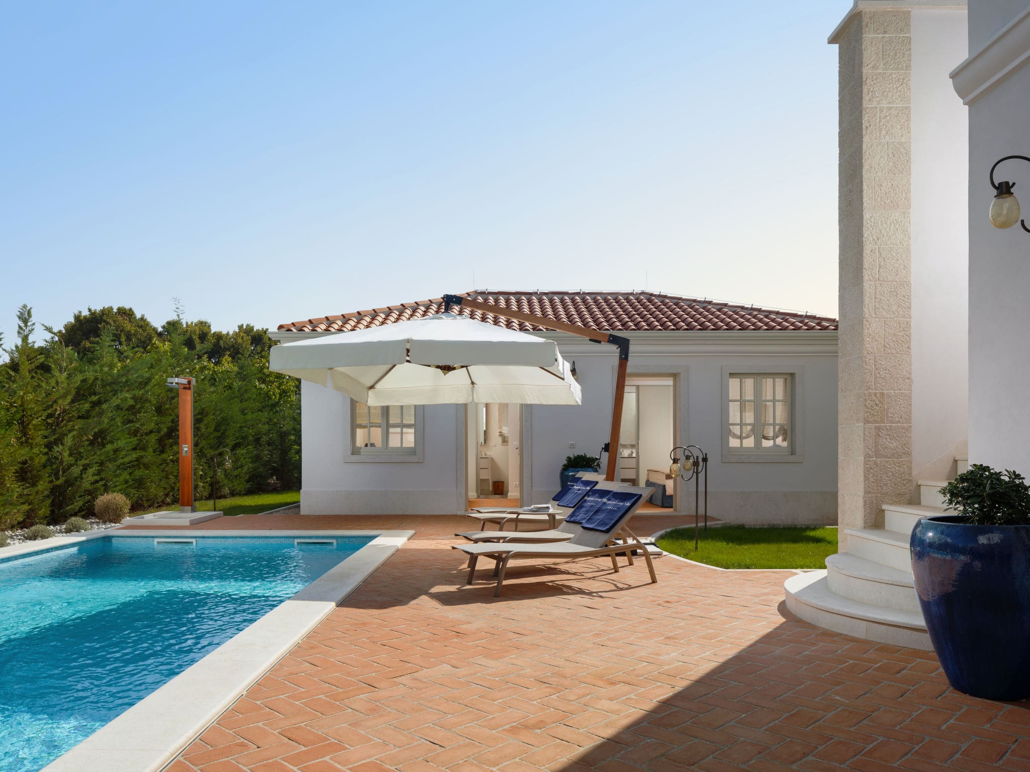 Kuća Vinistra Poreč: Modern 4-Bedroom Villa with Private Pool and Panoramic Sea Views in Poreč Croatia