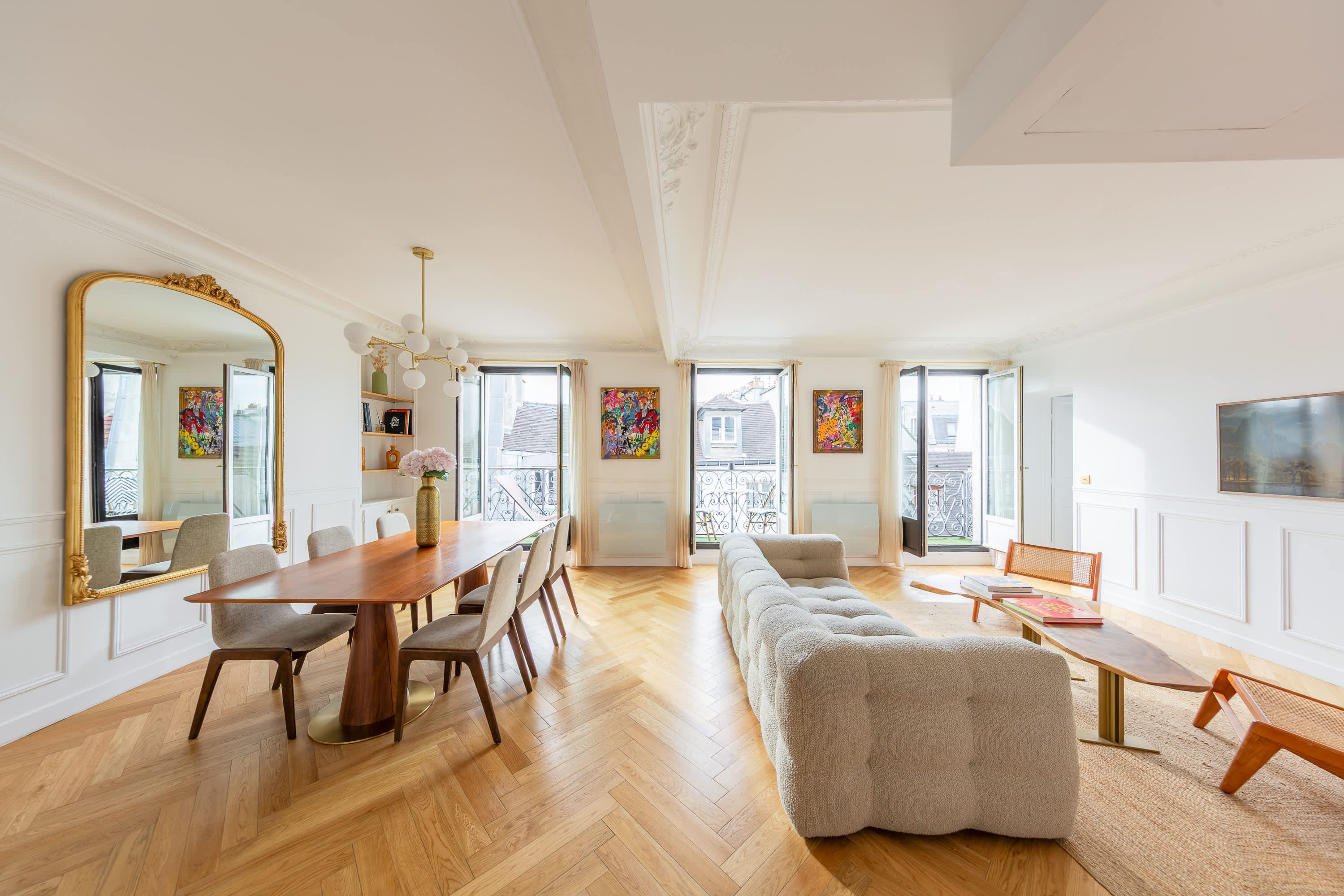 L’Appartement de la Rue des Rosiers: Elegant 3-Bedroom Apartment in Le Marais, Paris