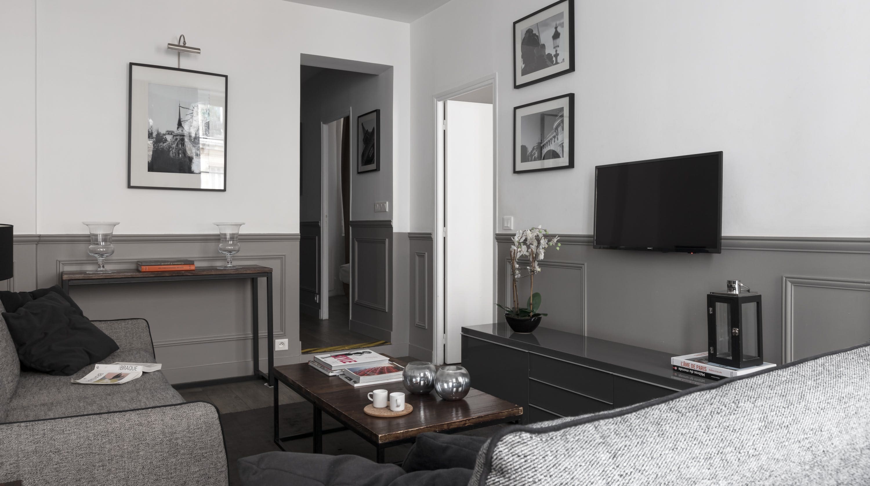 L’Appartement Montorgueil: Spacious 3-Bedroom Apartment Rental in Montorgueil Les Halles, Paris
