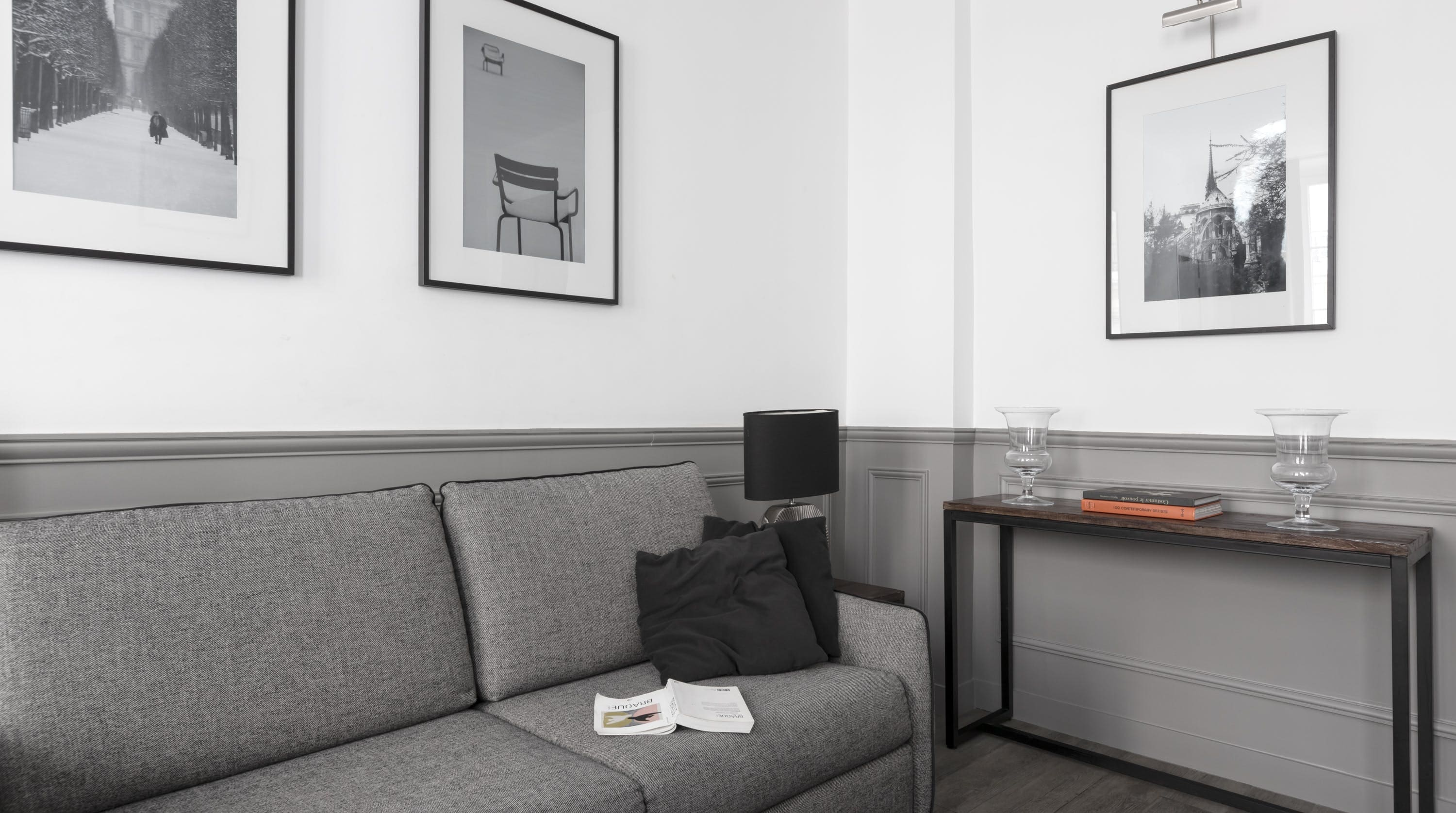 L’Appartement Montorgueil: Spacious 3-Bedroom Apartment Rental in Montorgueil Les Halles, Paris