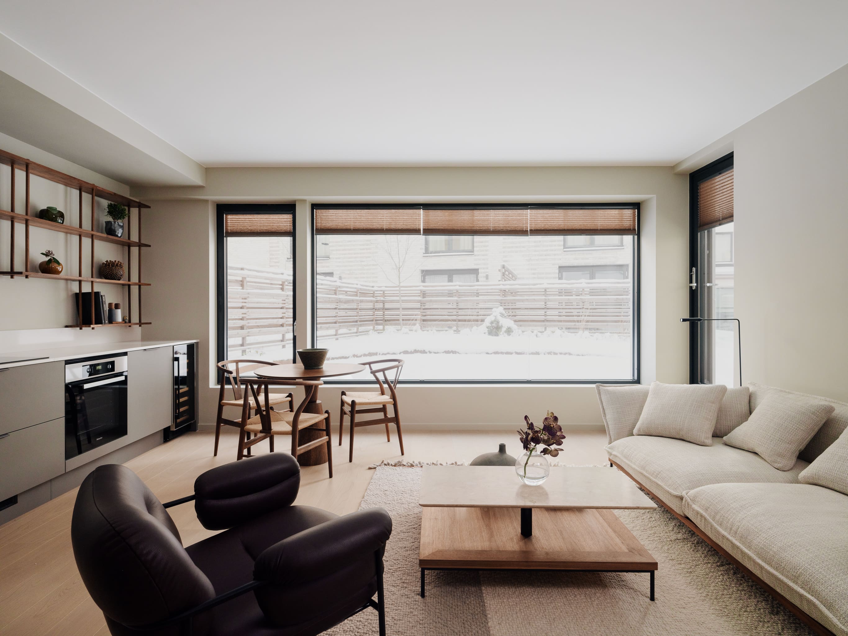 Leilighet Nordlys Oslo: Chic 1-Bedroom Apartment with Seaview and Pool, Oslo