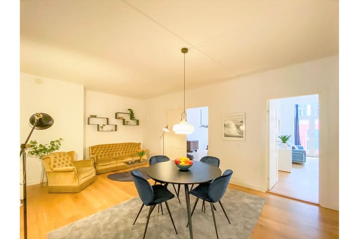 Lejlighed Havne IndreBy: Luxury 4-Bedroom Apartment with Seaview, Copenhagen
