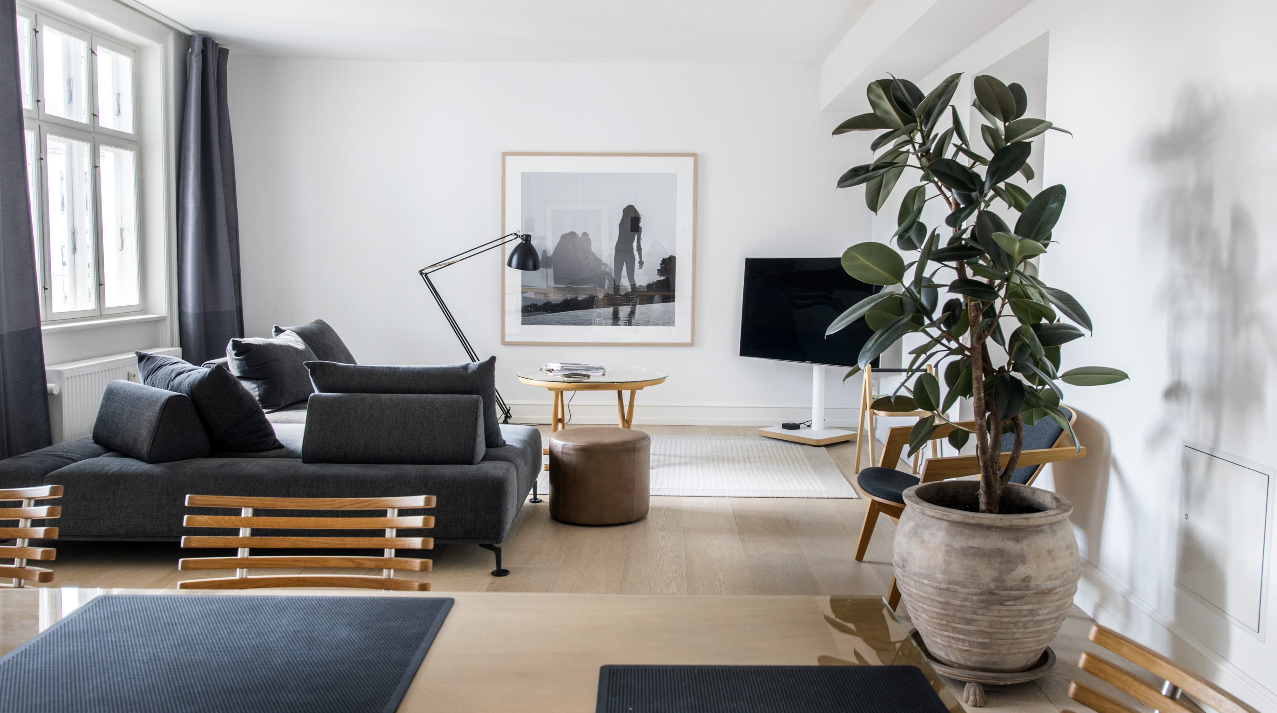 Lejlighed Havnefront Nyhavn Nyhavn: Elegant 3-Bedroom Apartment with Seaview, Nyhavn