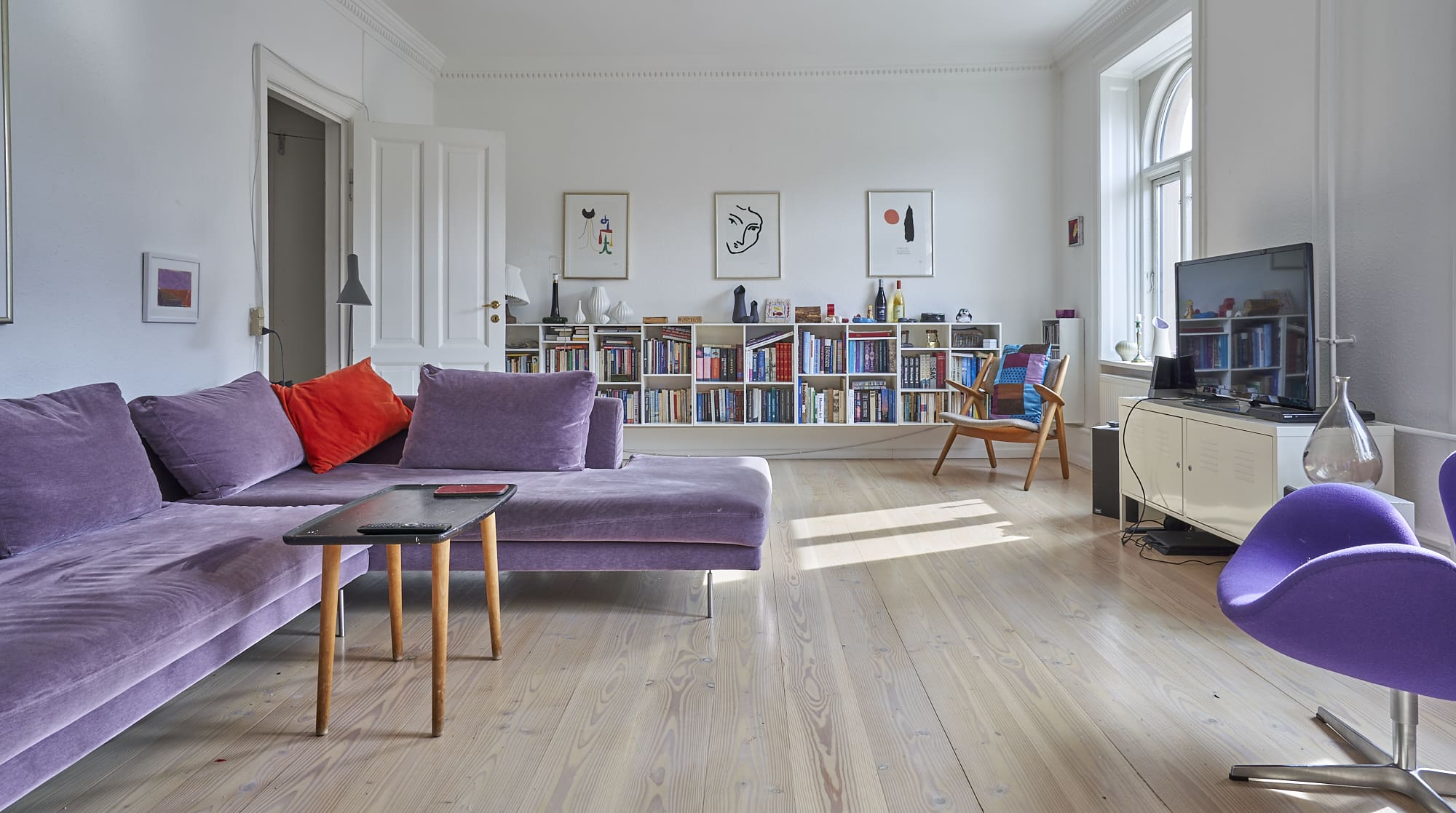 Lejlighed Kastellet København: Stylish 3-Bedroom Apartment with Seaview, Kongens Have