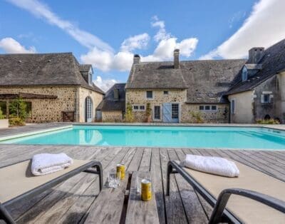 Lourdes Manoir Luxury Manor Rental in Morlaàs & Pau Countryside with Private Pool & Gardens
