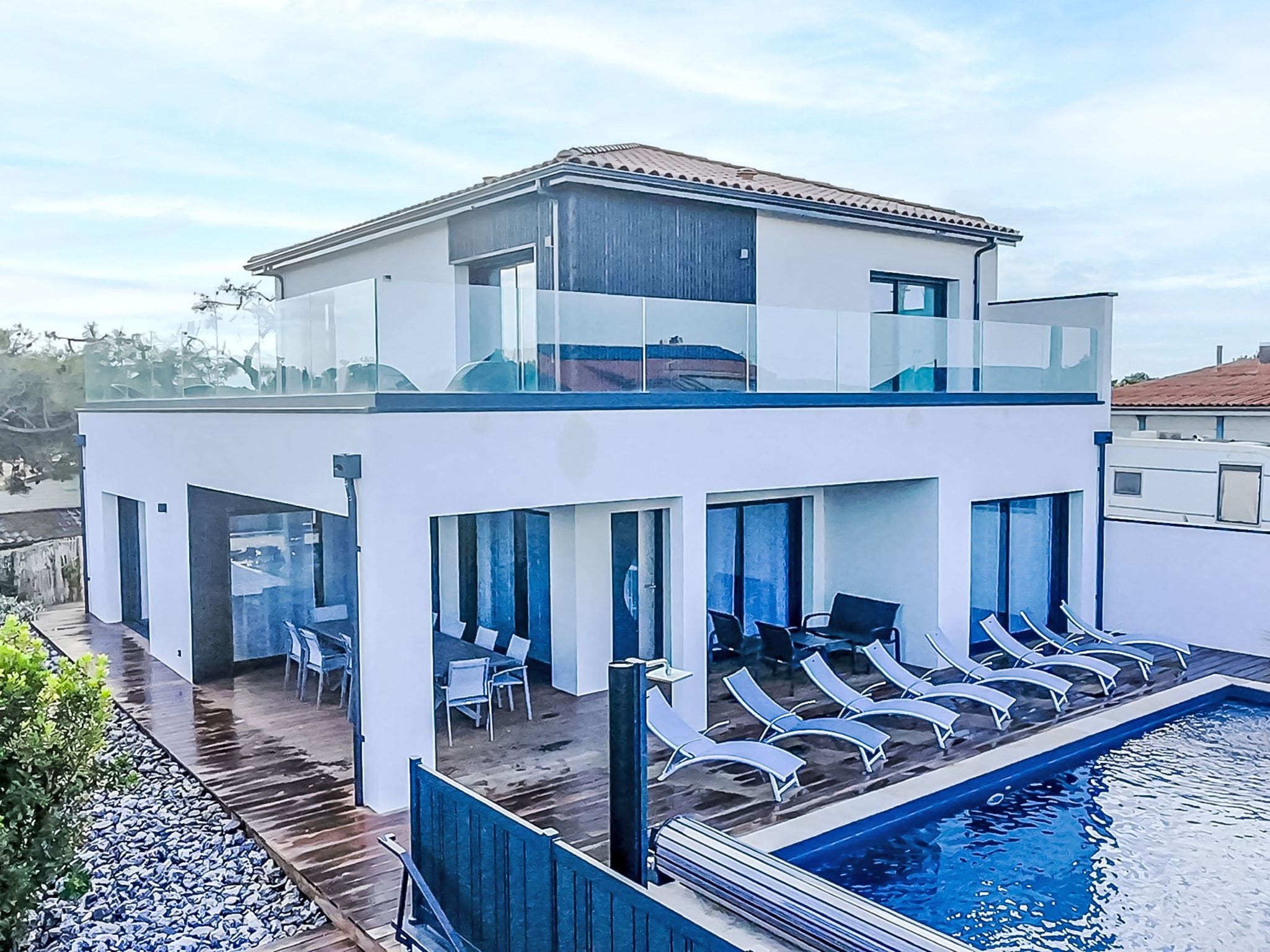 Maison Airial Moliets: Luxury 5-Bedroom Villa with Private Pool near Beach in Southwest France